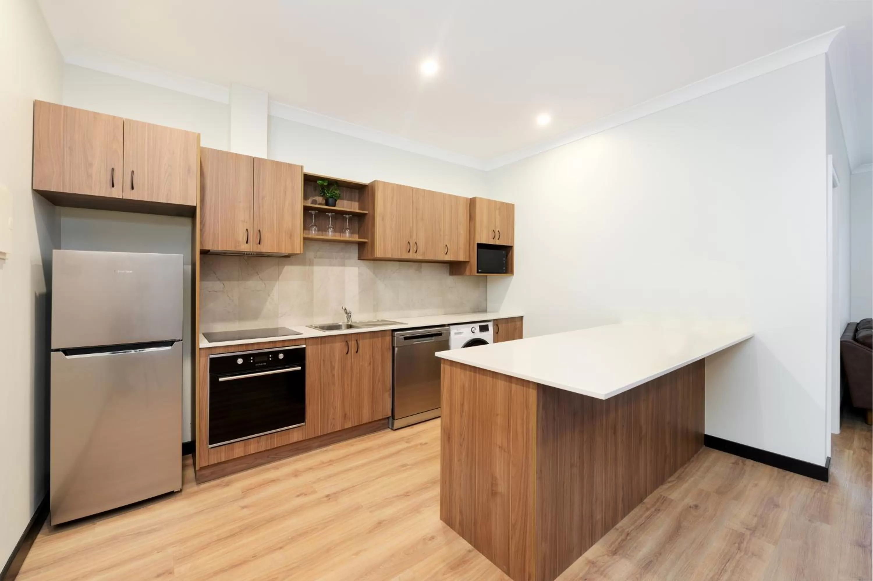 Kitchen or kitchenette in Parklands Resort Mudgee