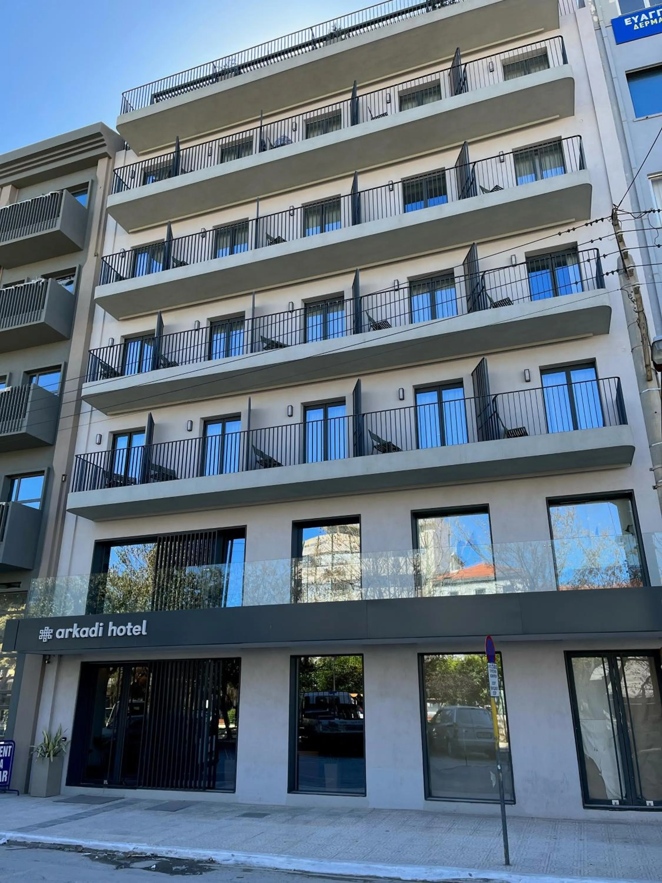 Property building in Arkadi Hotel