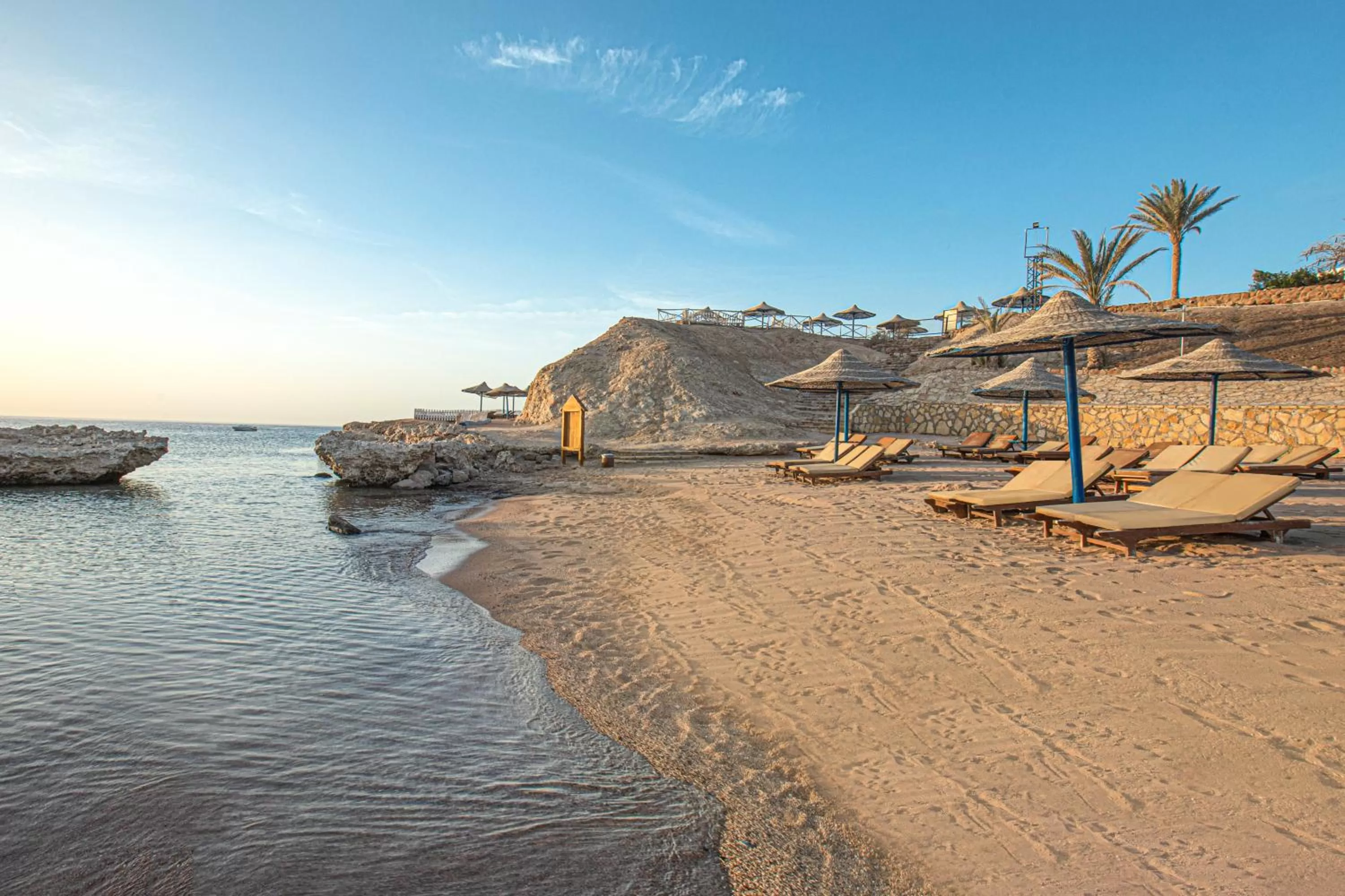 Beach in Pyramisa Beach Resort Sharm El Sheikh