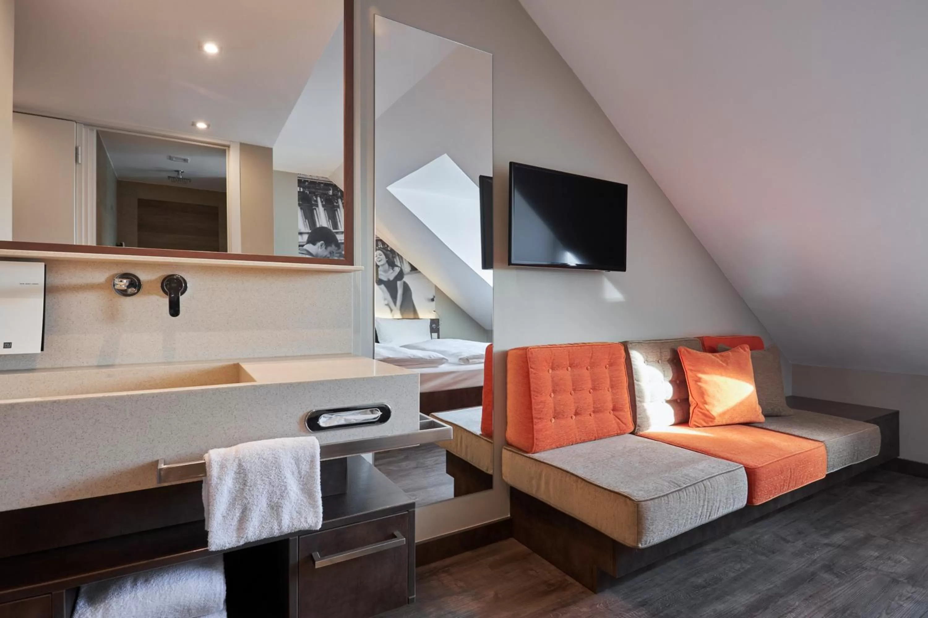 Seating area in Hotel GIO