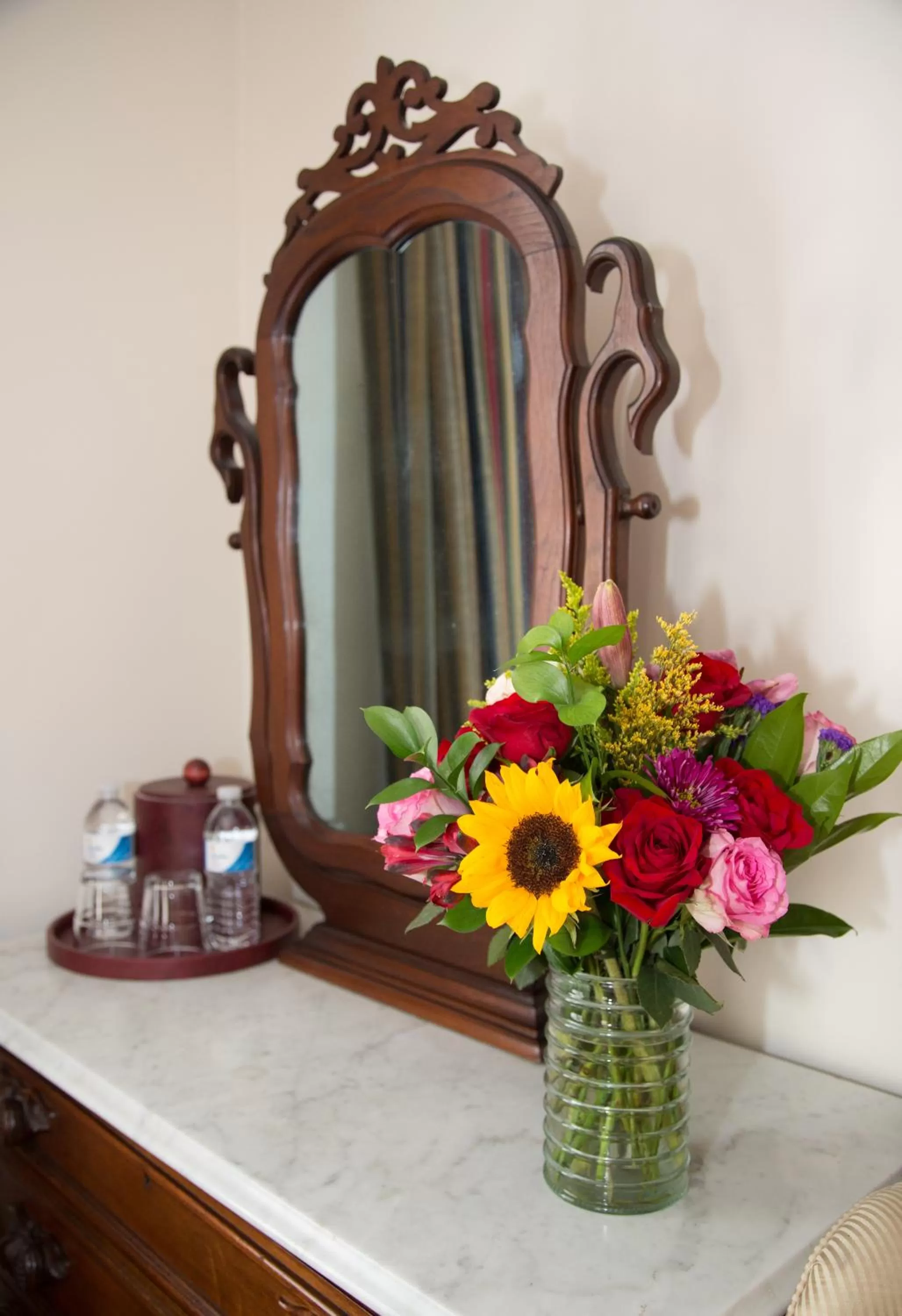 Decorative detail in Almondy Inn Bed & Breakfast
