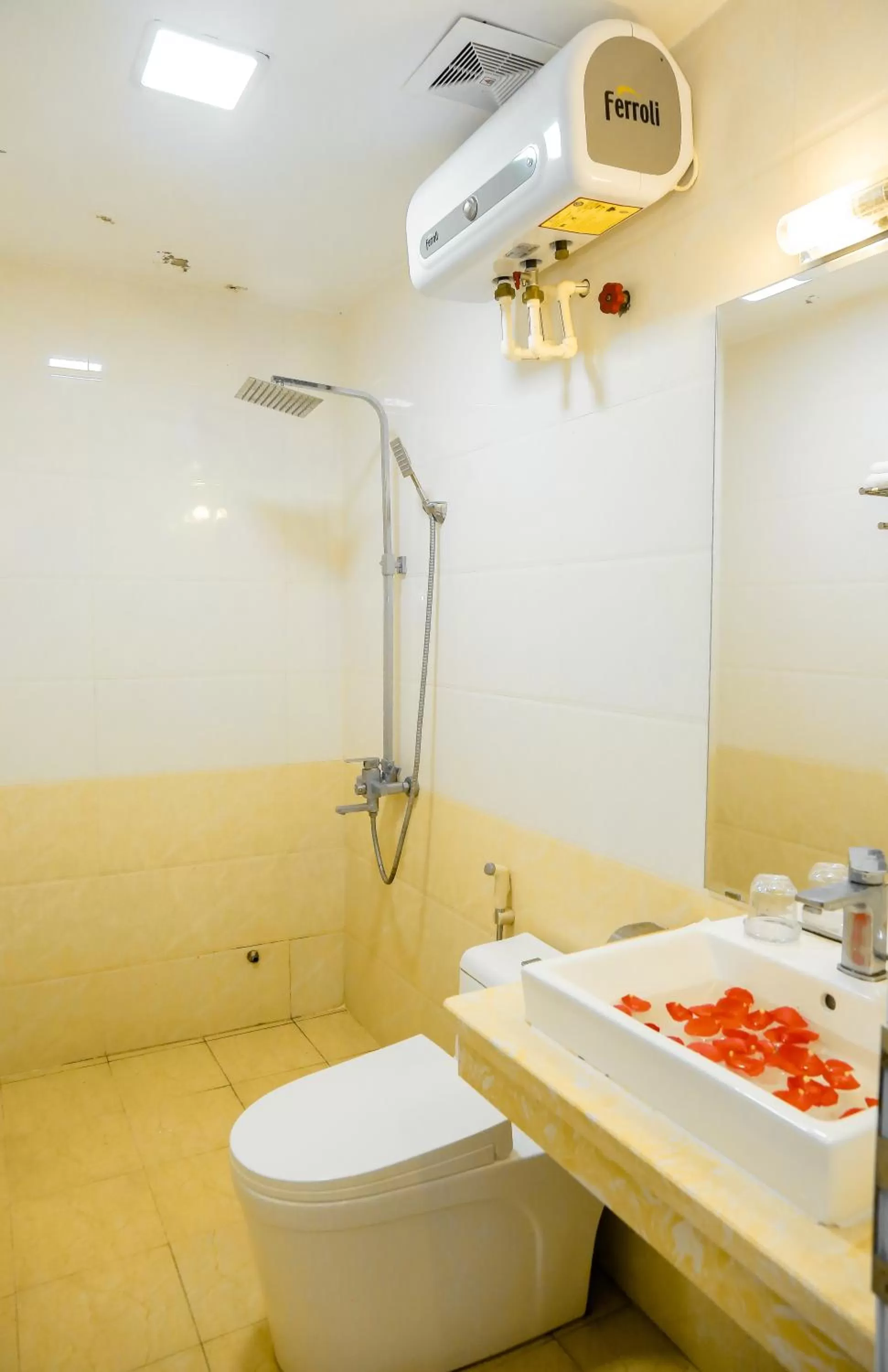 Shower, Bathroom in Aloha Hotel