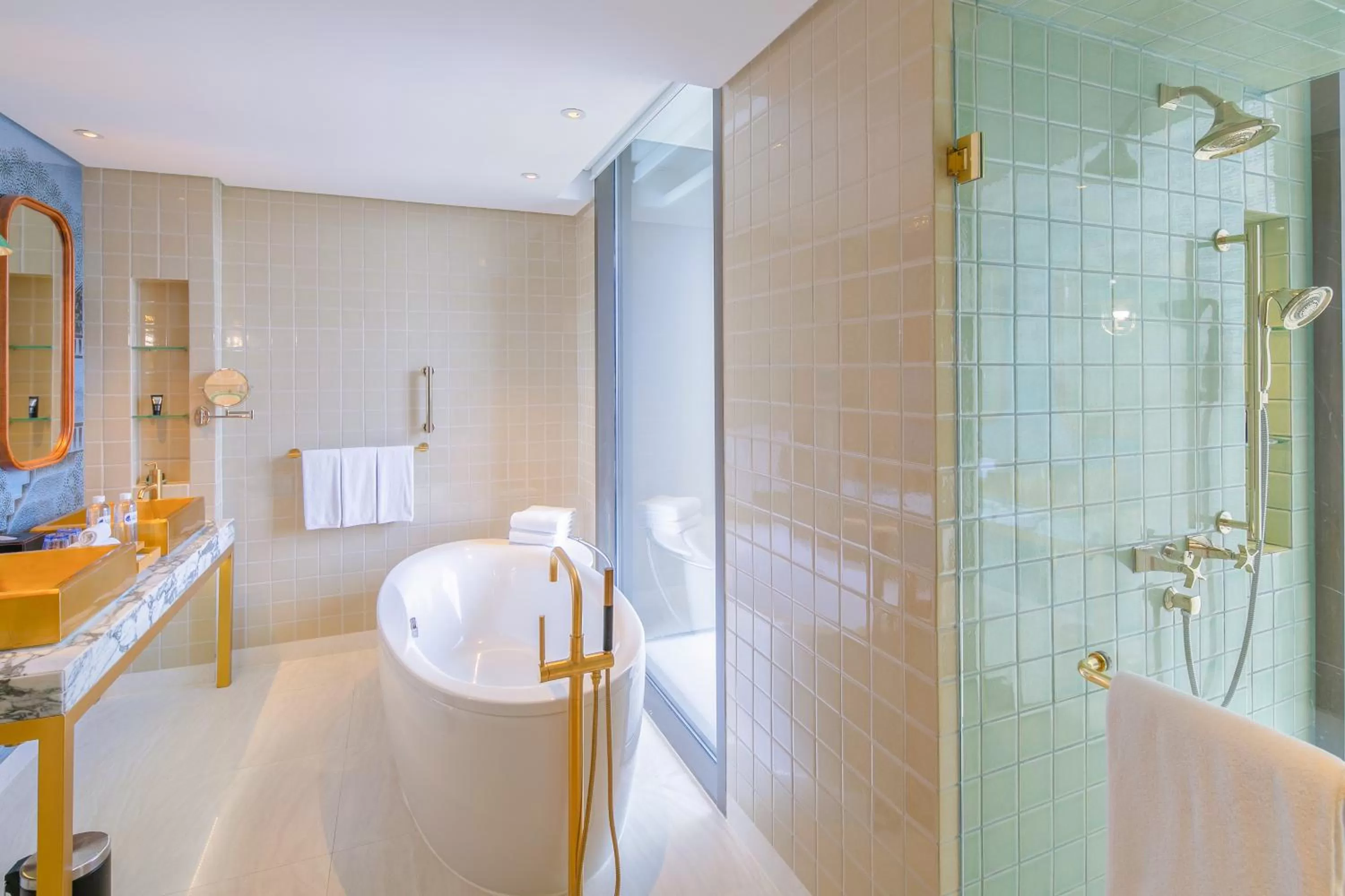 Shower in Hotel Indigo Bangkok Wireless Road by IHG