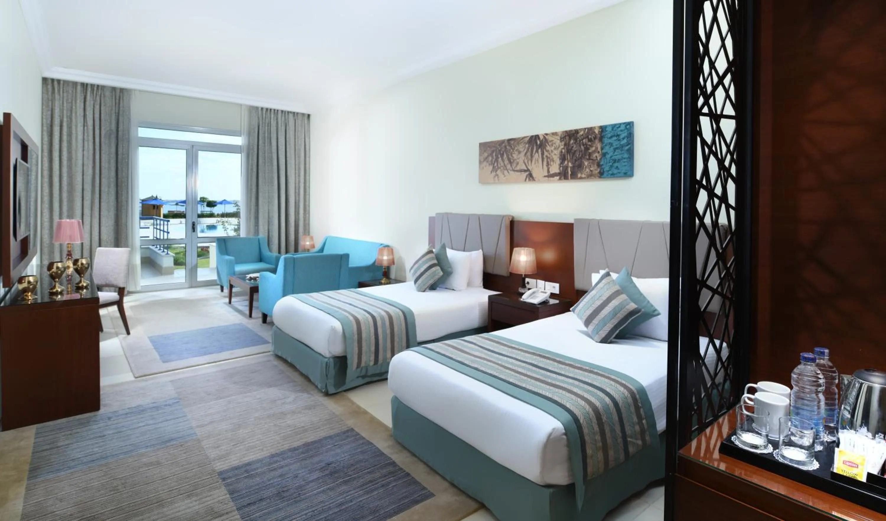 Bed in Tolip El Forsan Hotel