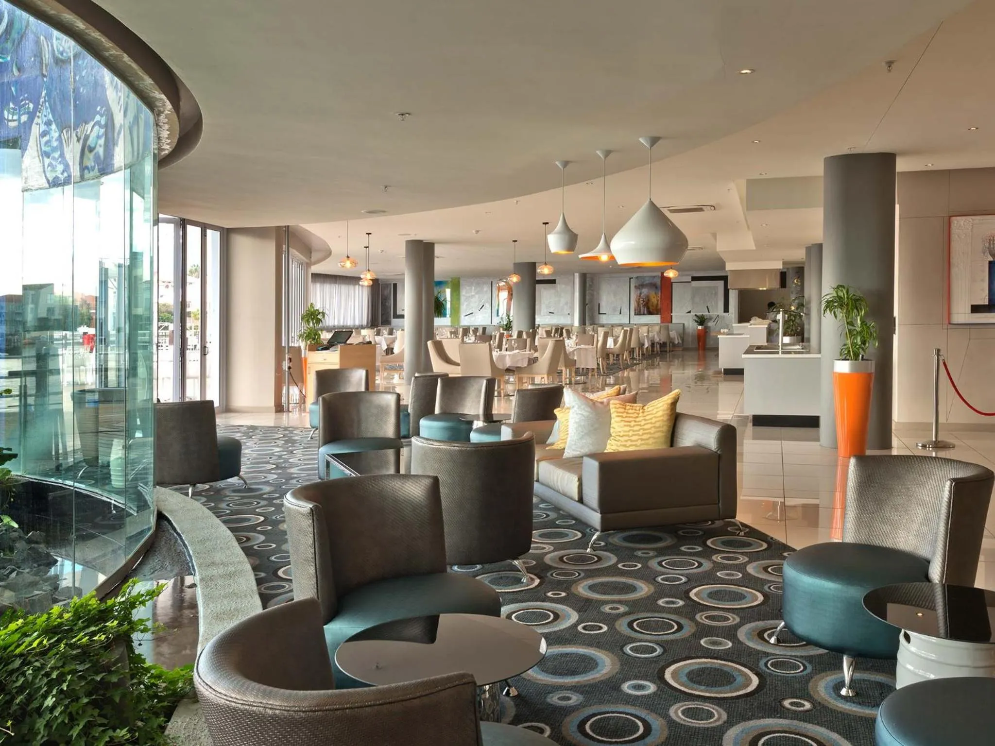 Lounge or bar in Krystal Beach Hotel