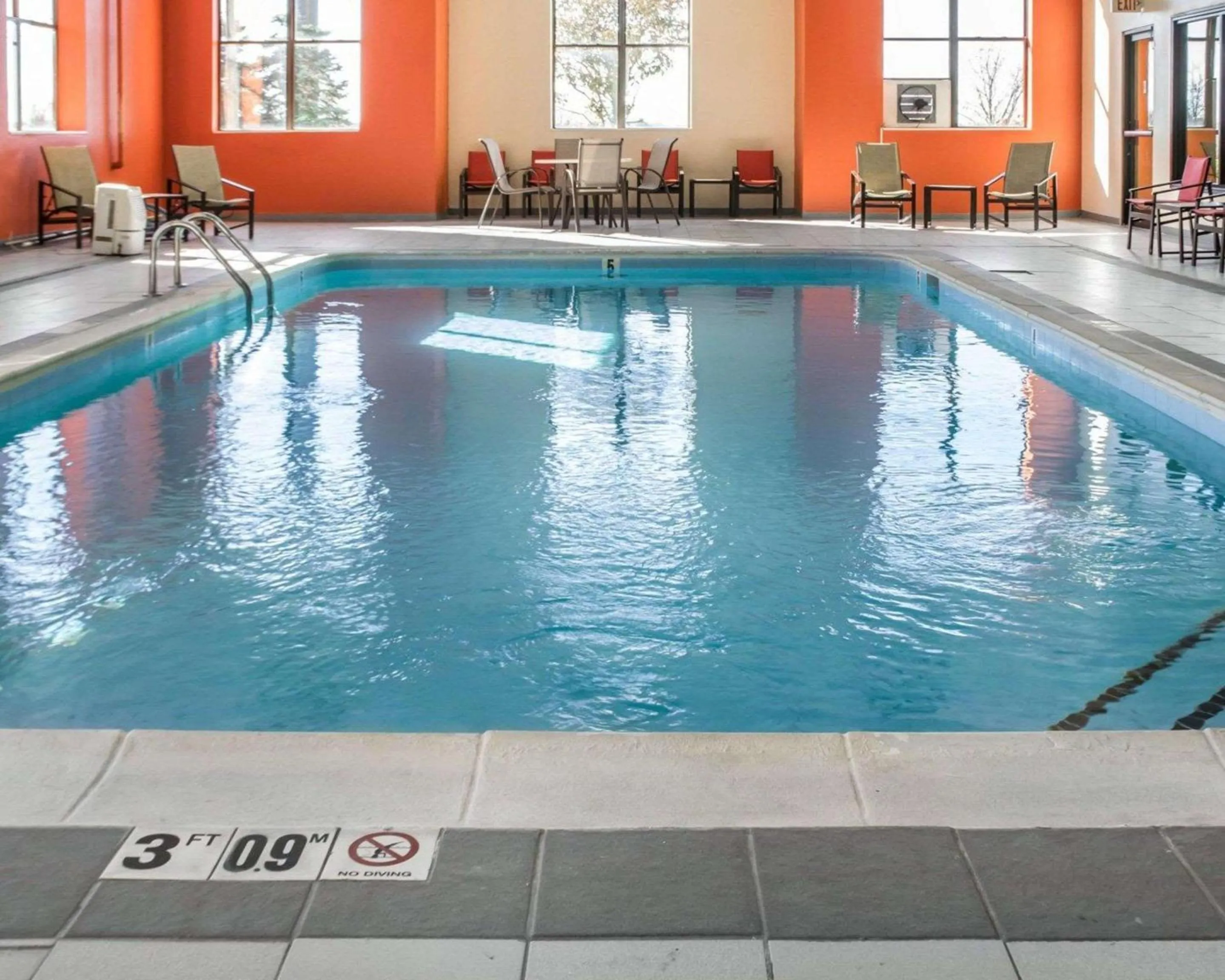 On site in Comfort Inn Winchester