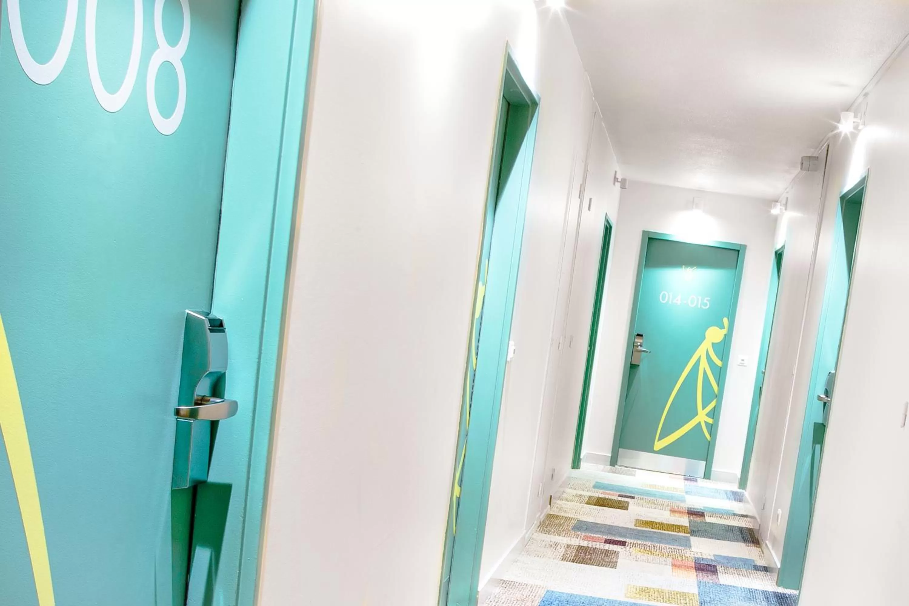 Decorative detail in ibis Styles Perpignan Canet En Roussillon