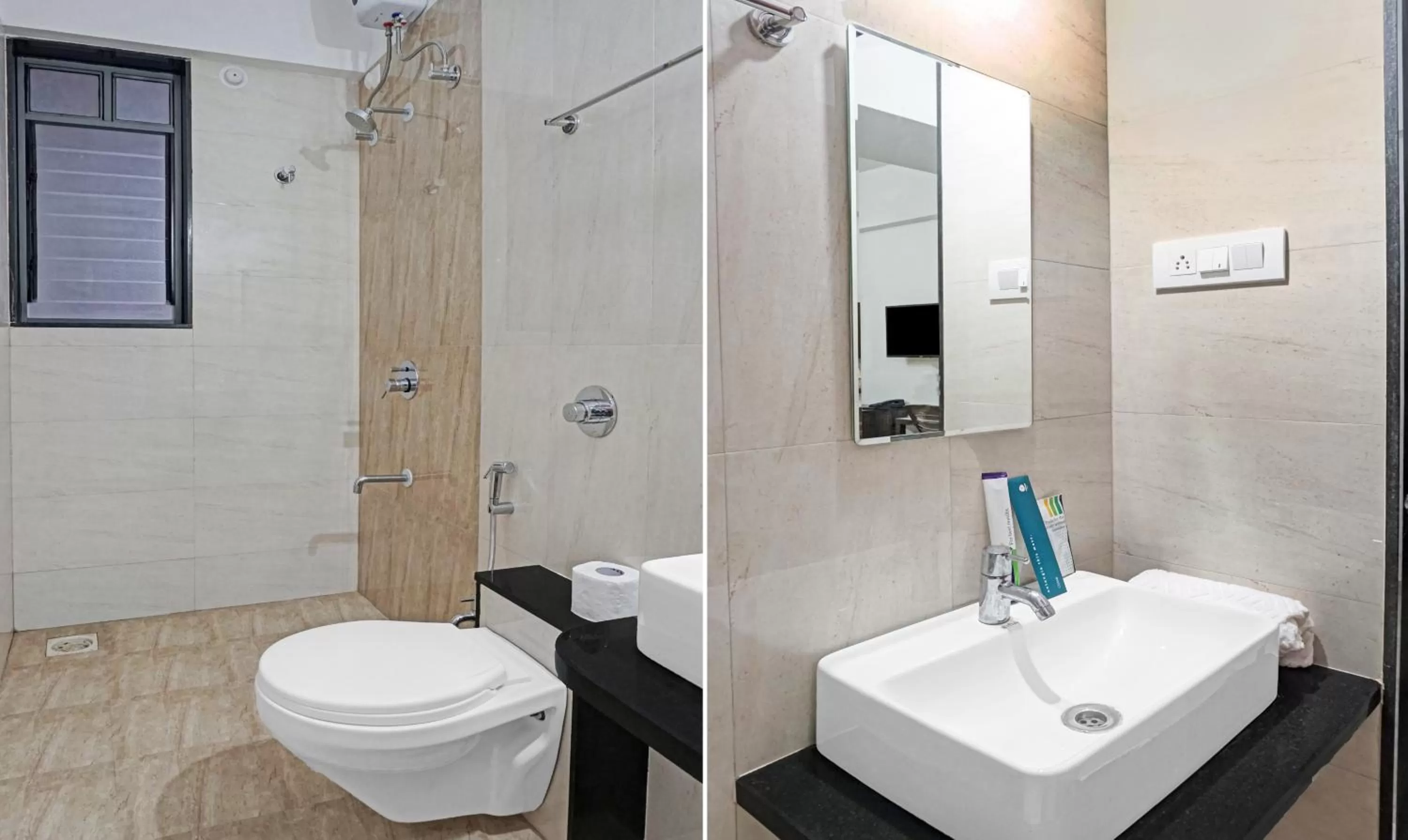 Toilet in Treebo Atithi Corporate Stay Baner IT Hub