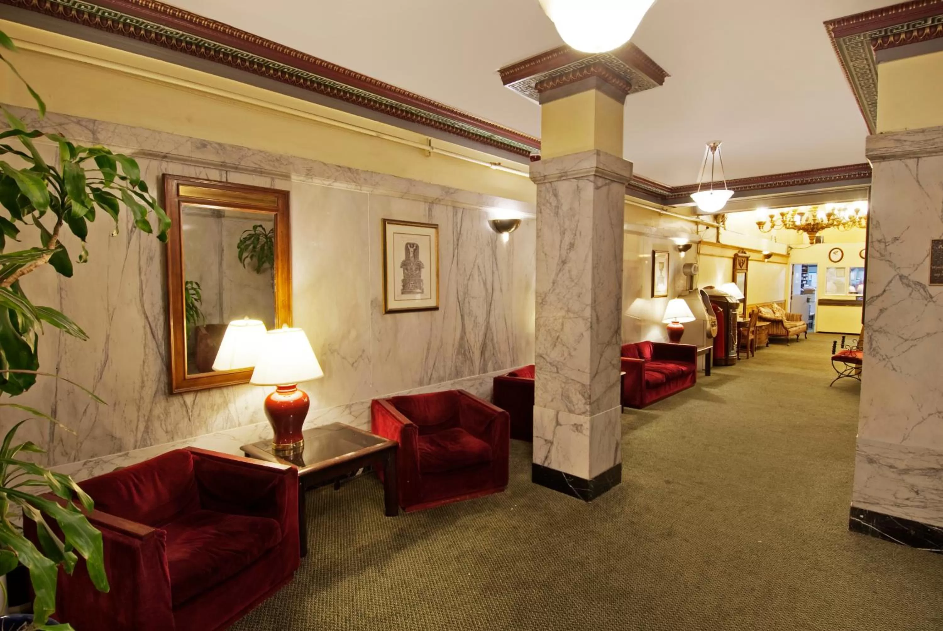 Lobby or reception, Bed in Aida Plaza Hotel