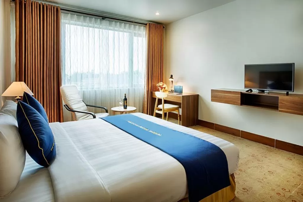 Bed in Nghi Son Hotel