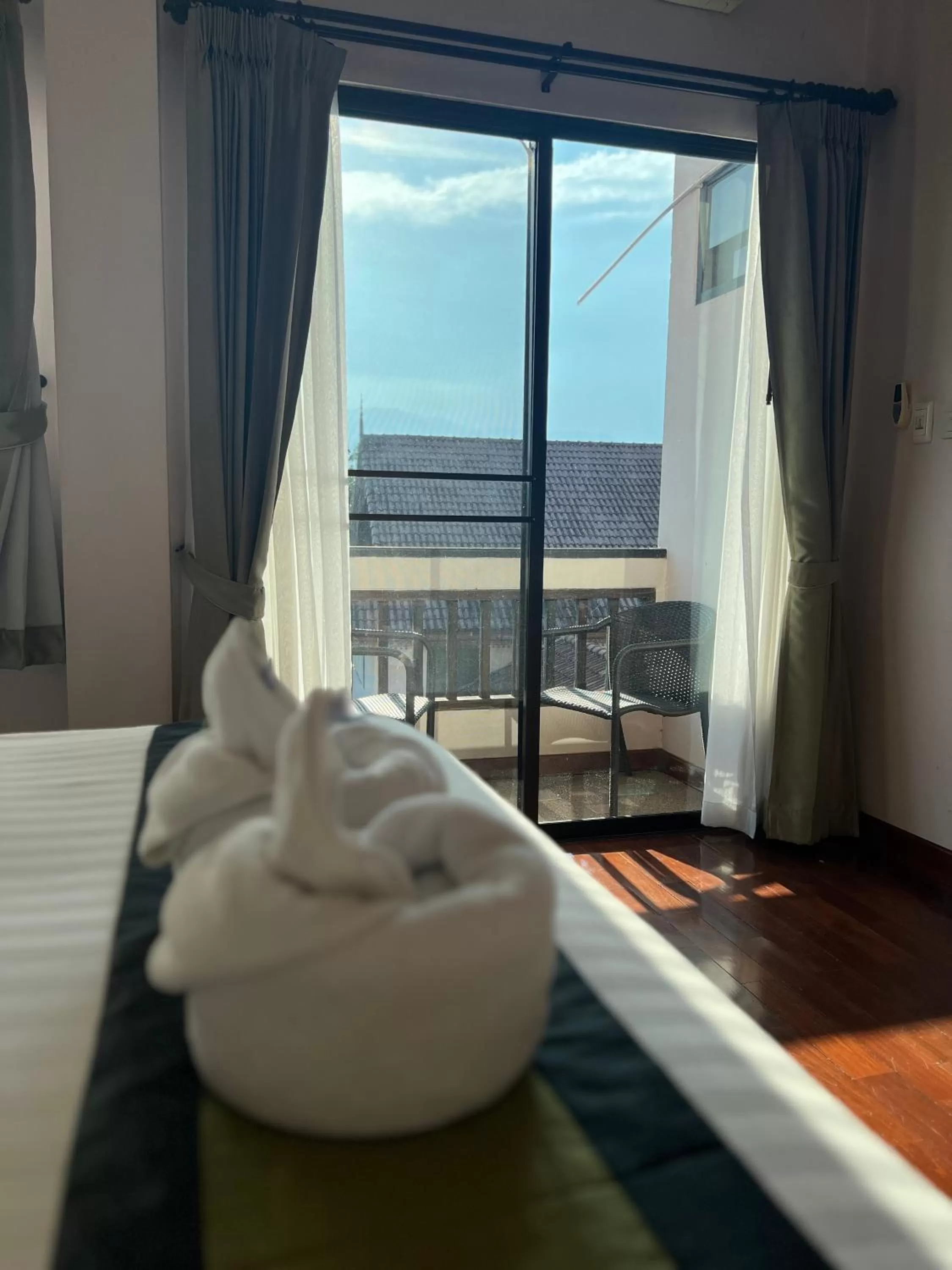 View (from property/room), Bed in Pha Thai House