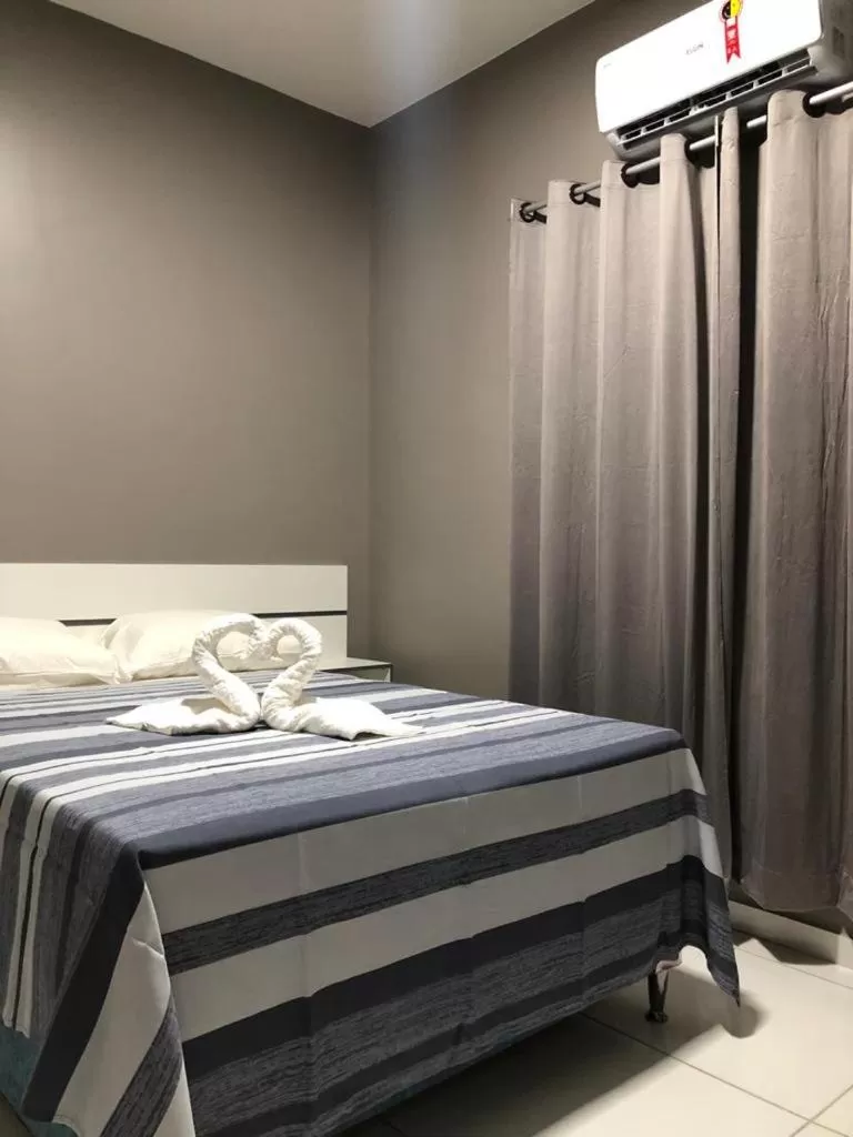 Bed in Pousada Praia Bela