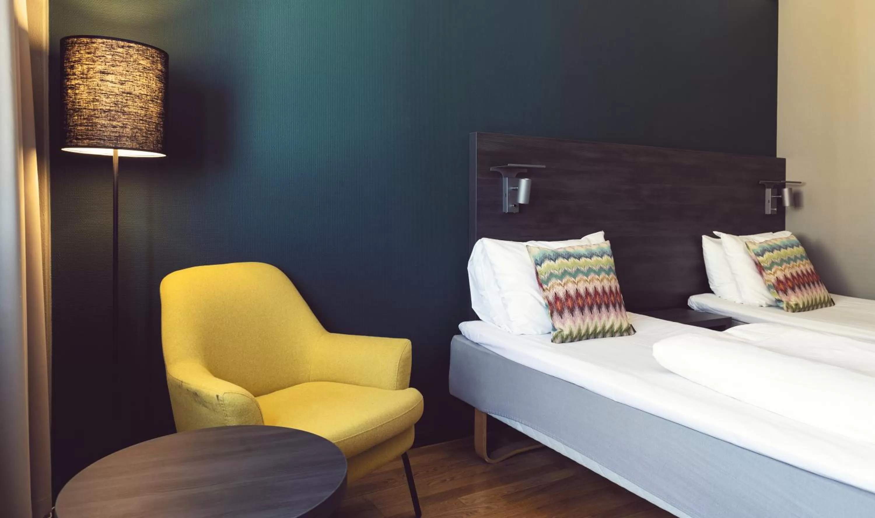 Seating area, Bed in Sure Hotel by Best Western Haugesund