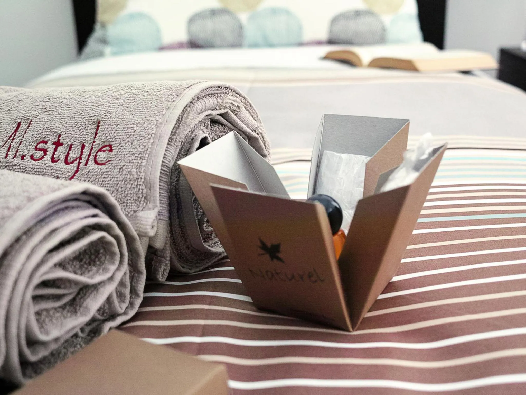 Decorative detail, Bed in MI. Style