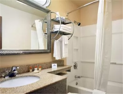 Bathroom in Days Inn by Wyndham Keene NH