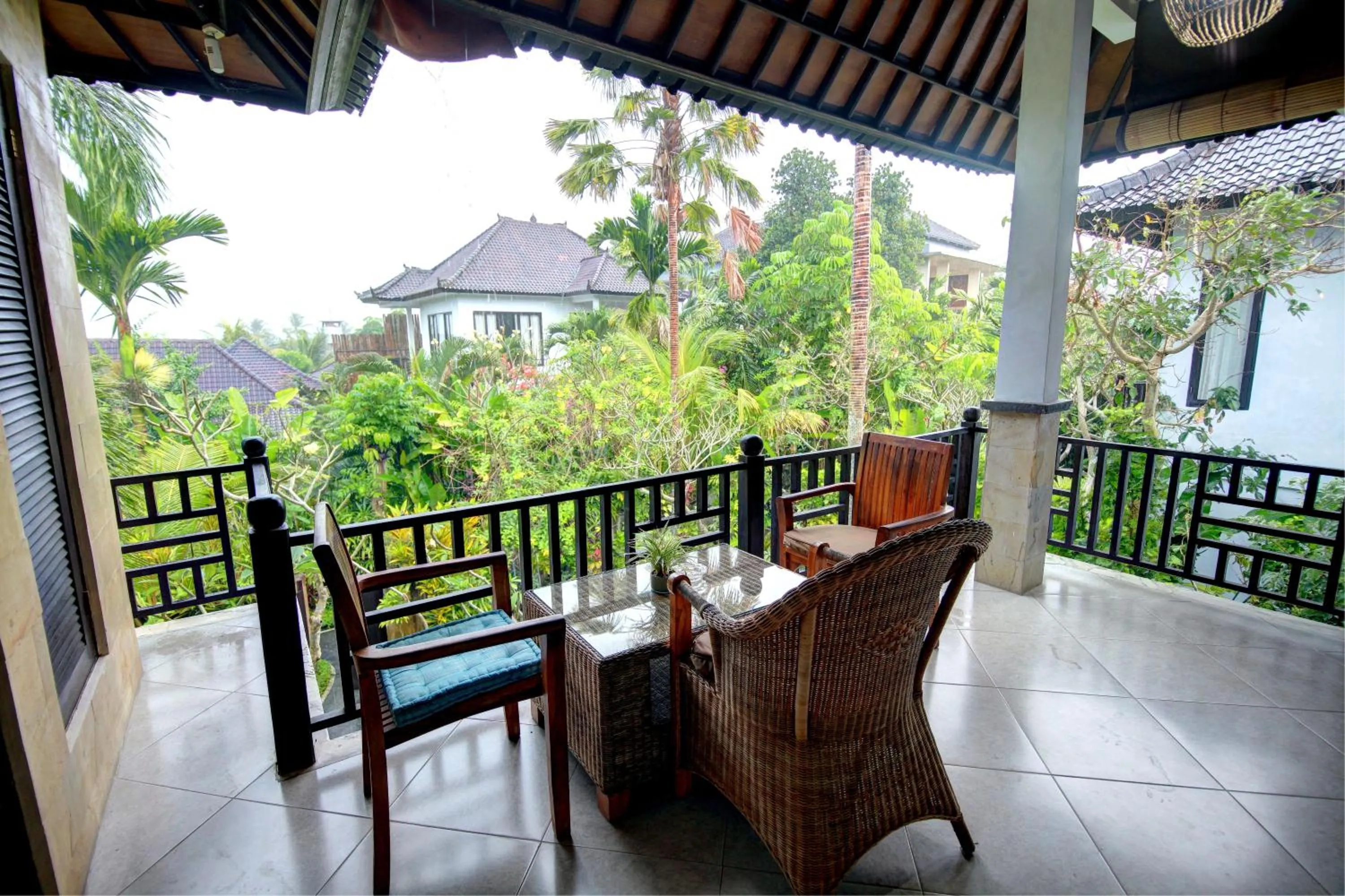 Balcony/Terrace in Bali Dream Resort Ubud