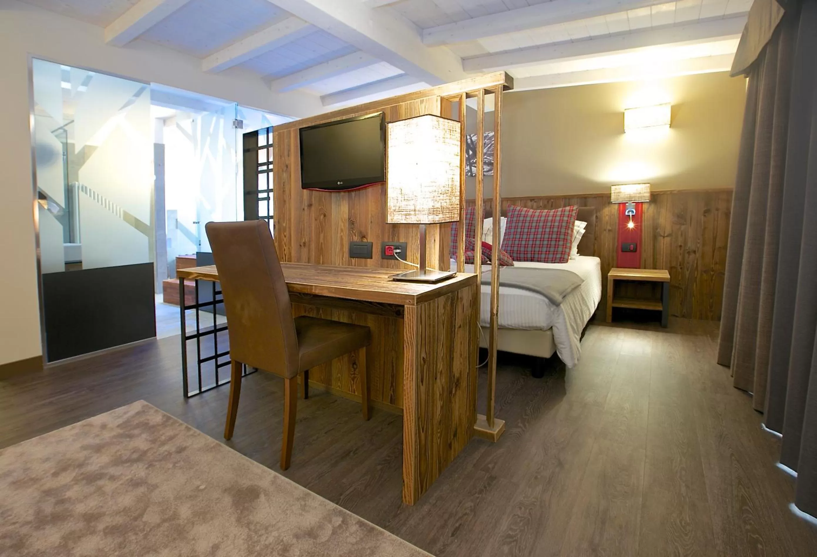 Bed in Olimpia Hotel