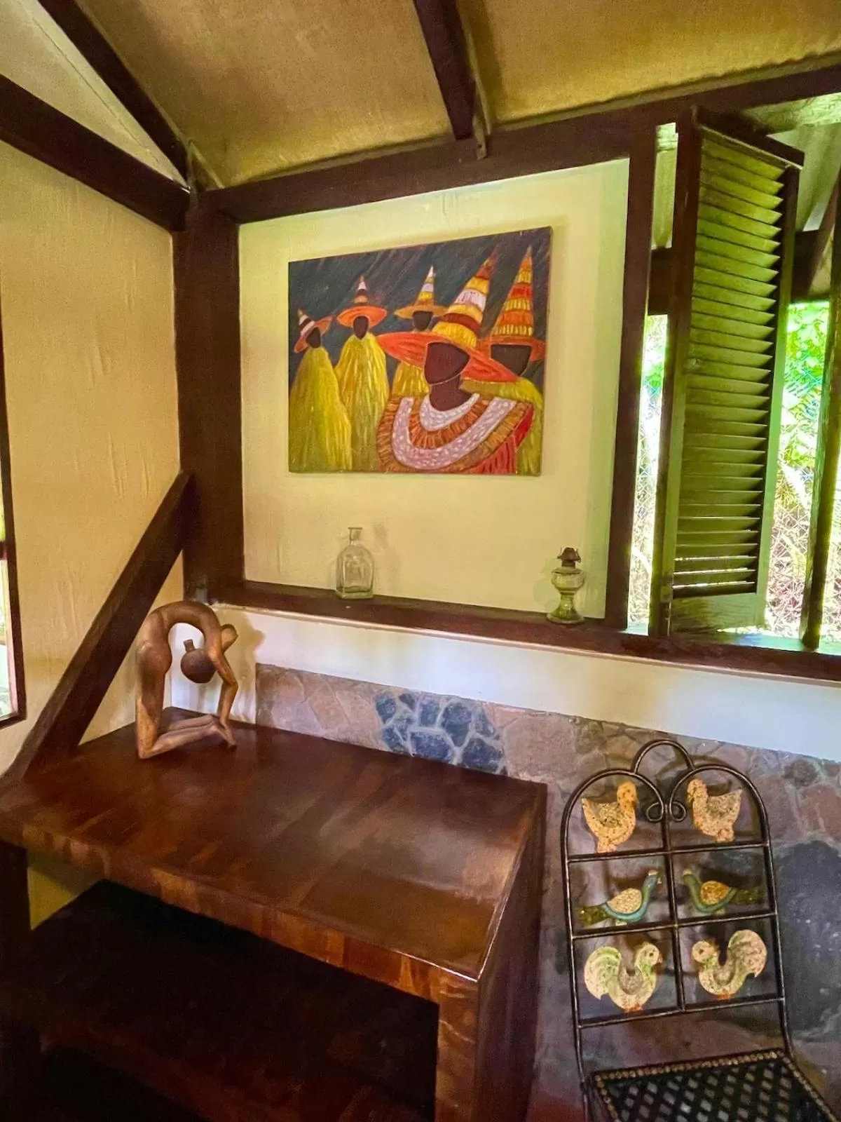 Decorative detail in Cocoa Cottage