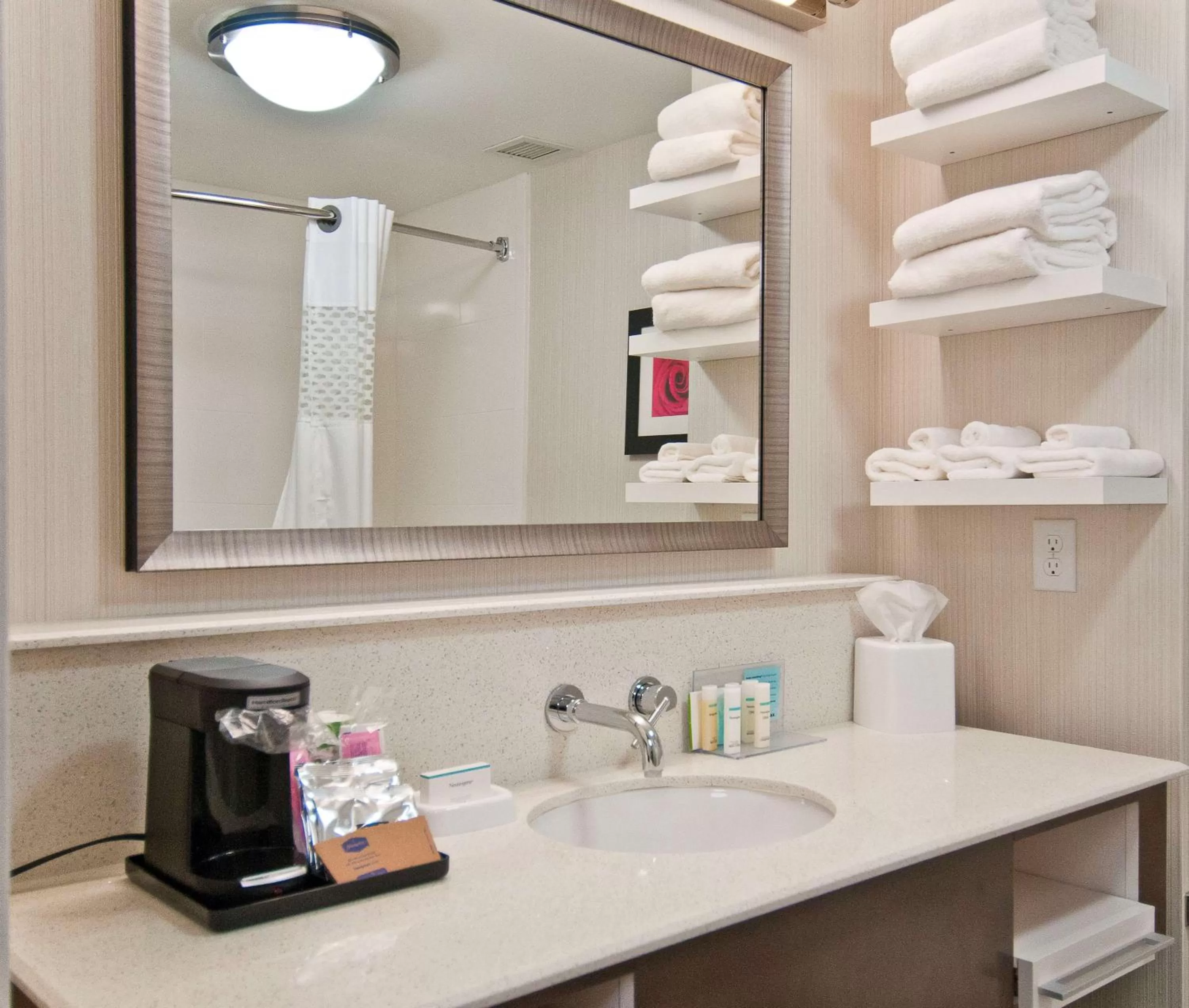 Kitchen or kitchenette in Hampton Inn and Suites Pauls Valley