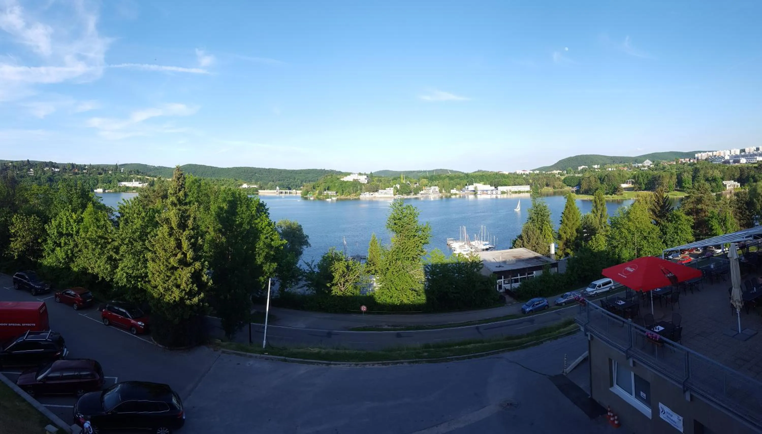 Lake view in Hotel Rakovec