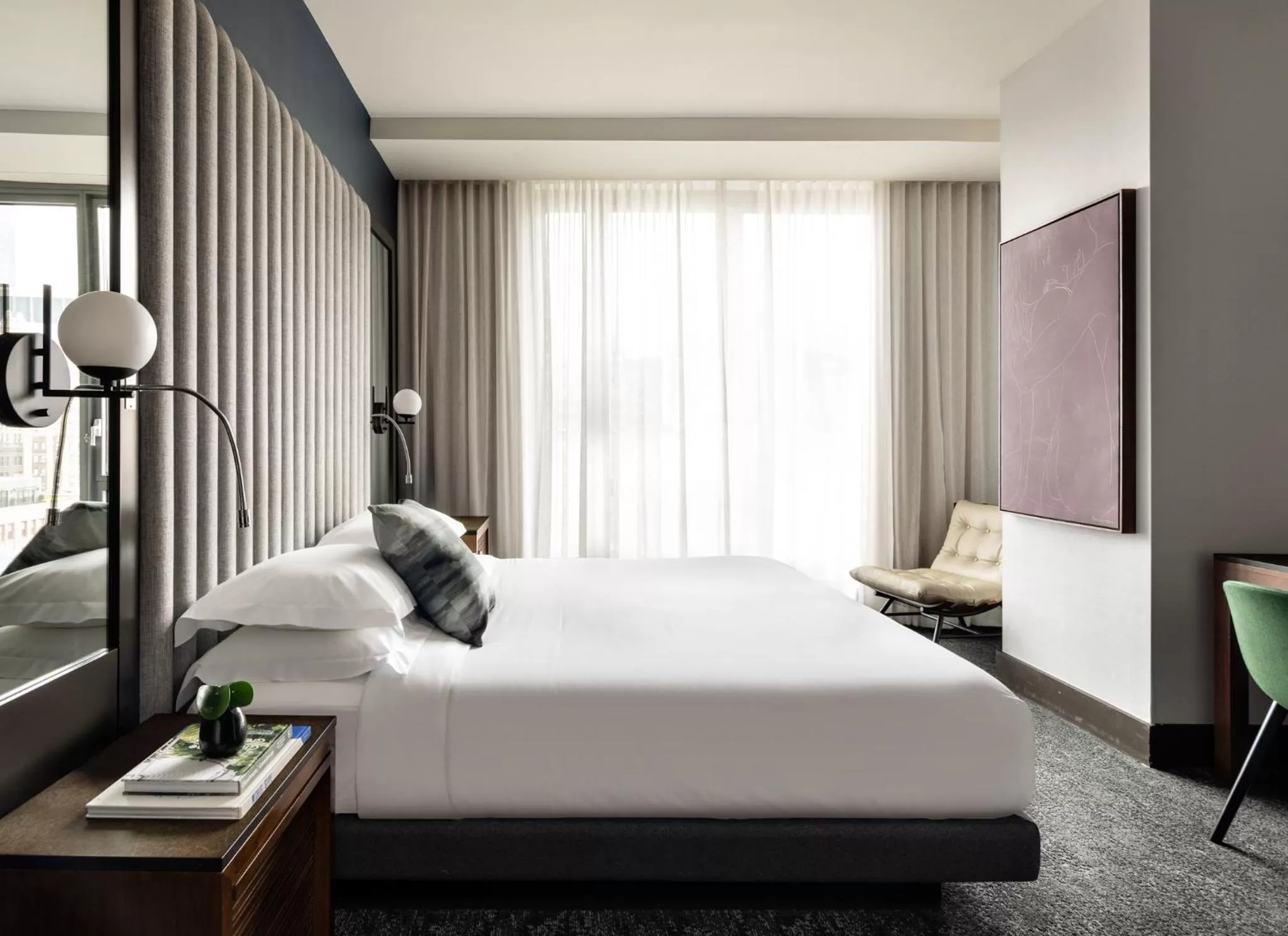 Bedroom, Bed in Kimpton Hotel Eventi by IHG