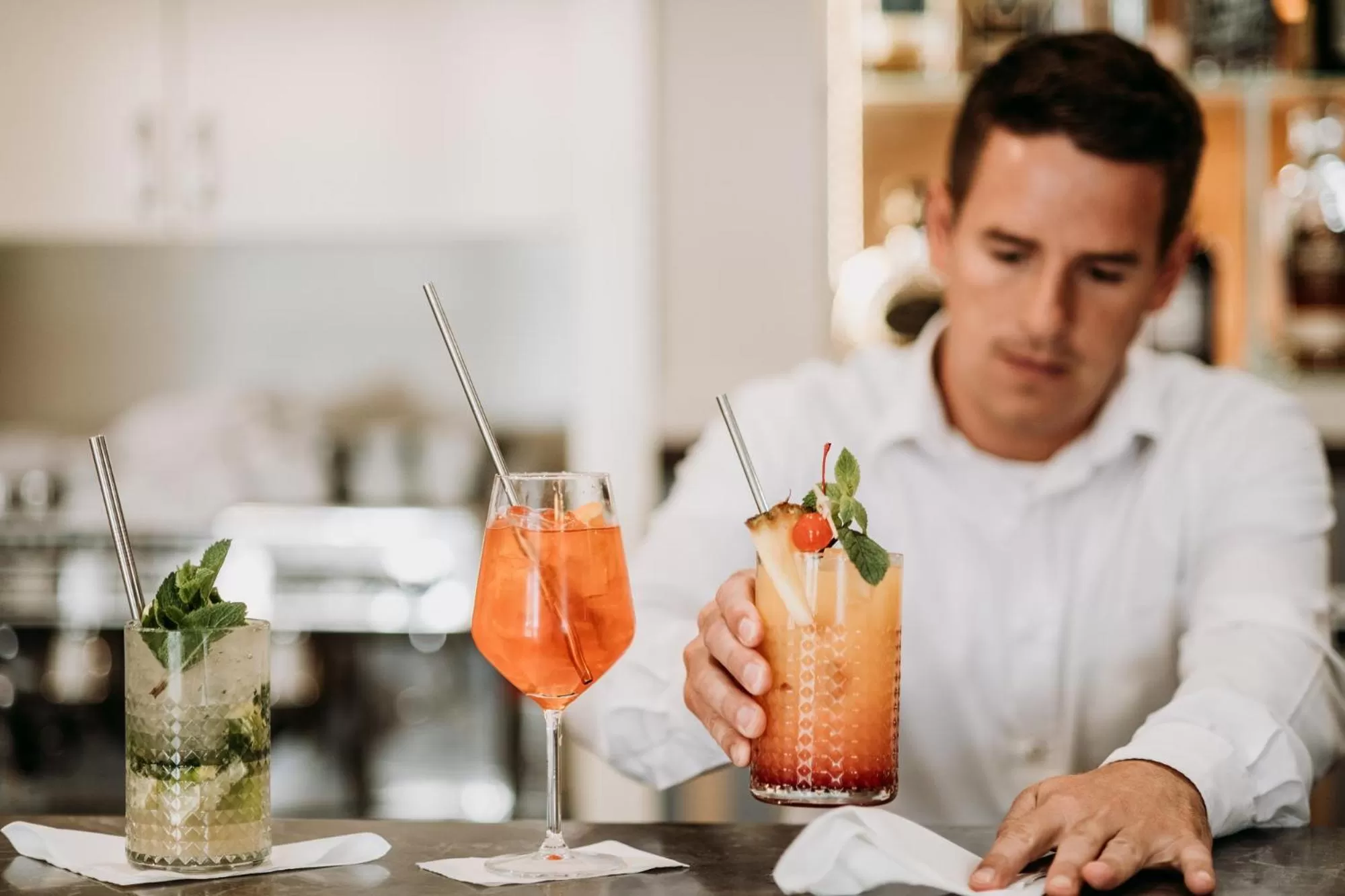 Lounge or bar in Wine & Wellness hotel Besední dům