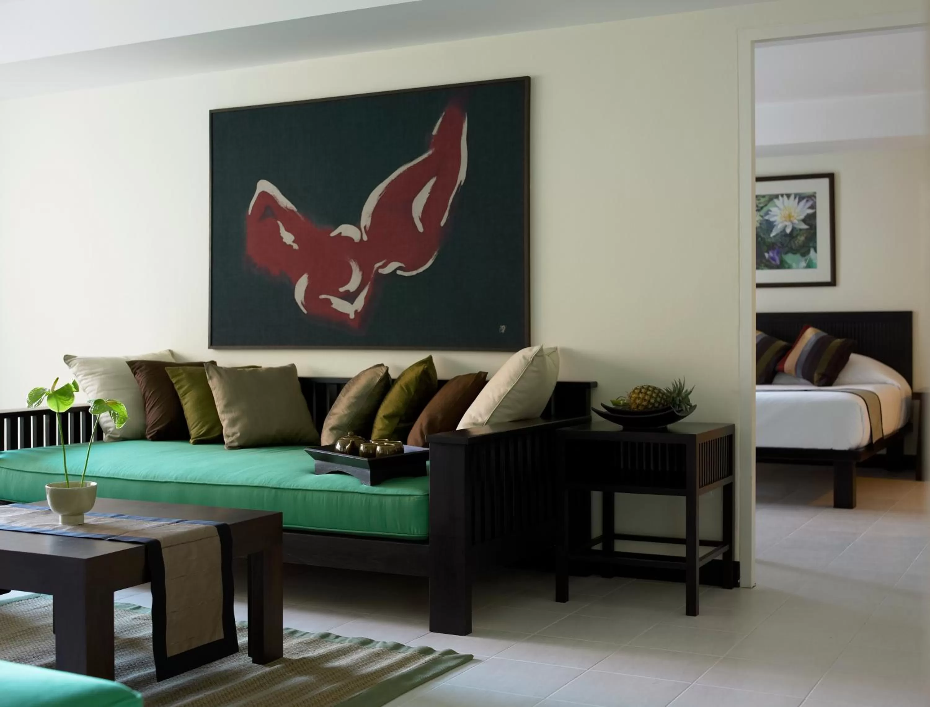 Living room in Veranda Lodge