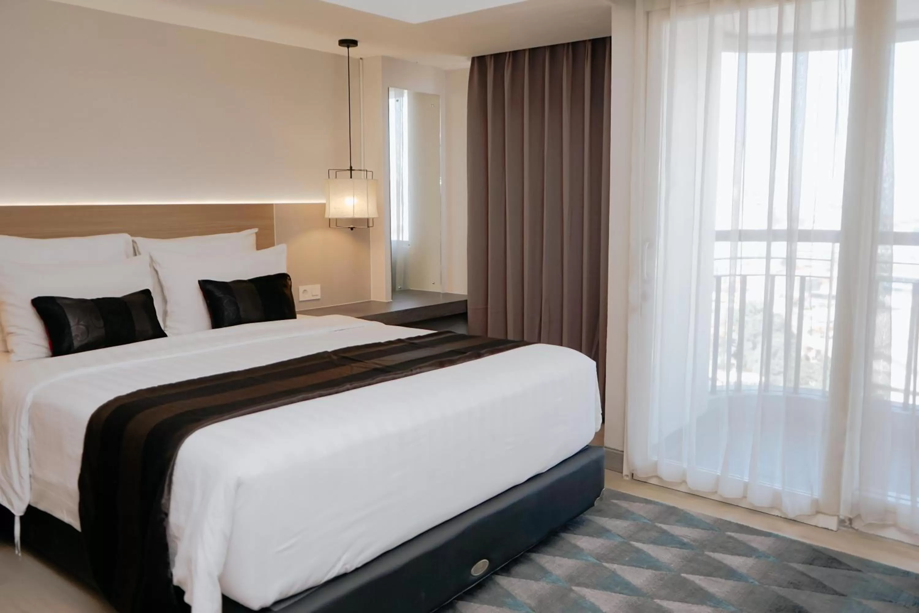 Bedroom, Bed in Grand Dafam Braga Bandung