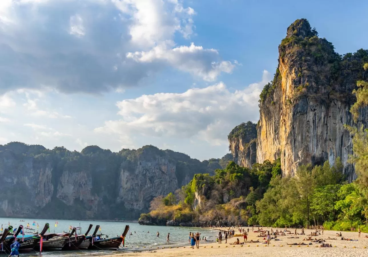 Beach in GP House Krabi Aonang Beach