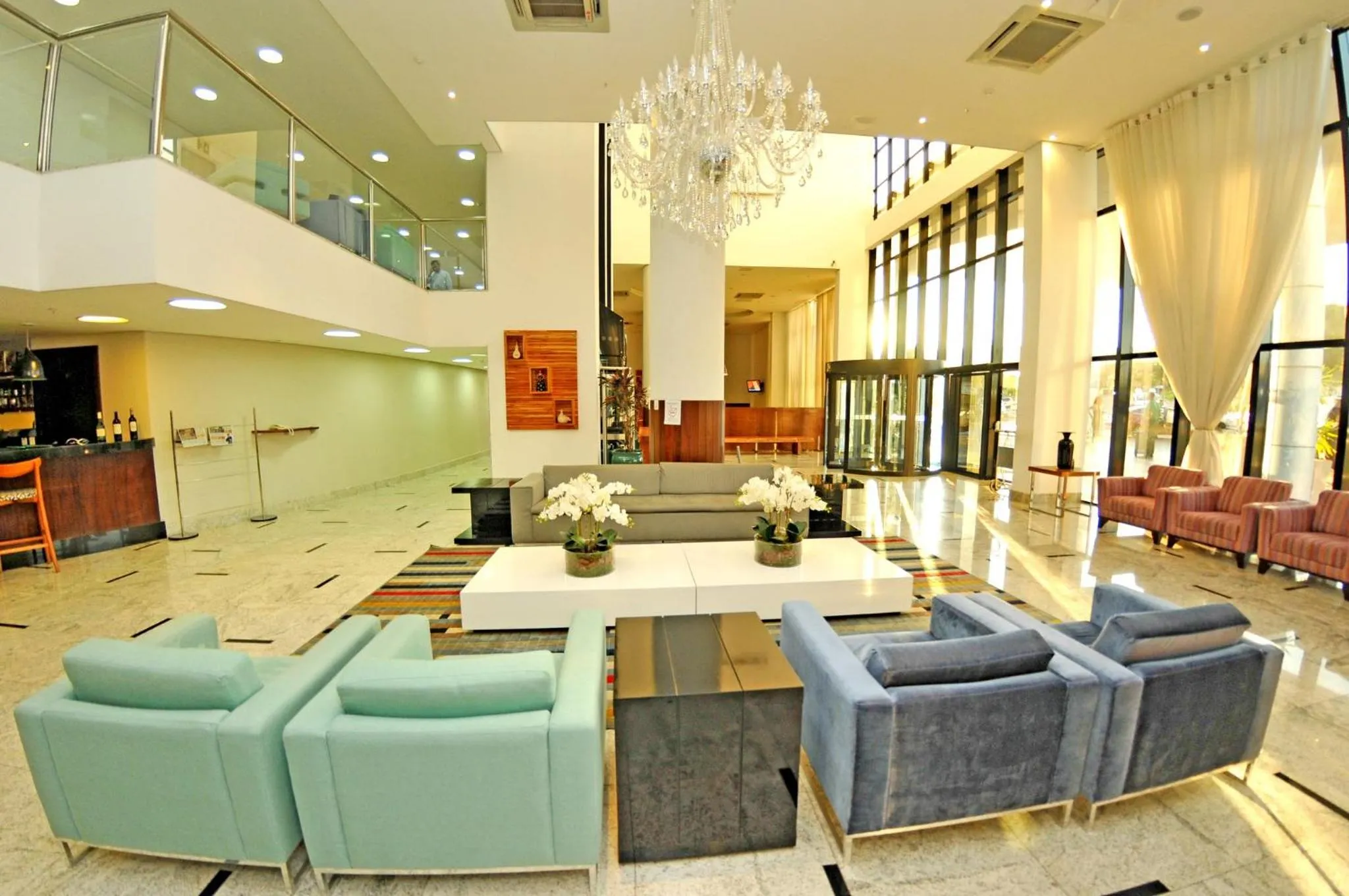 Lobby or reception in Hotel Inter Cuiaba