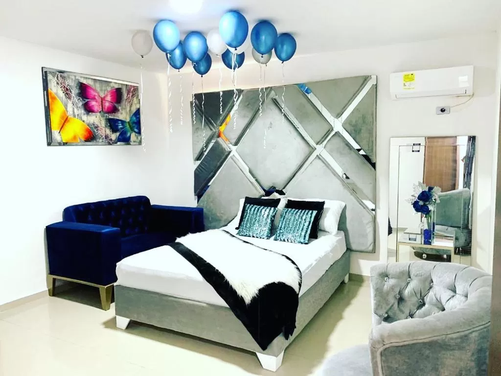 Seating Area in Hotel Platinum Barranquilla