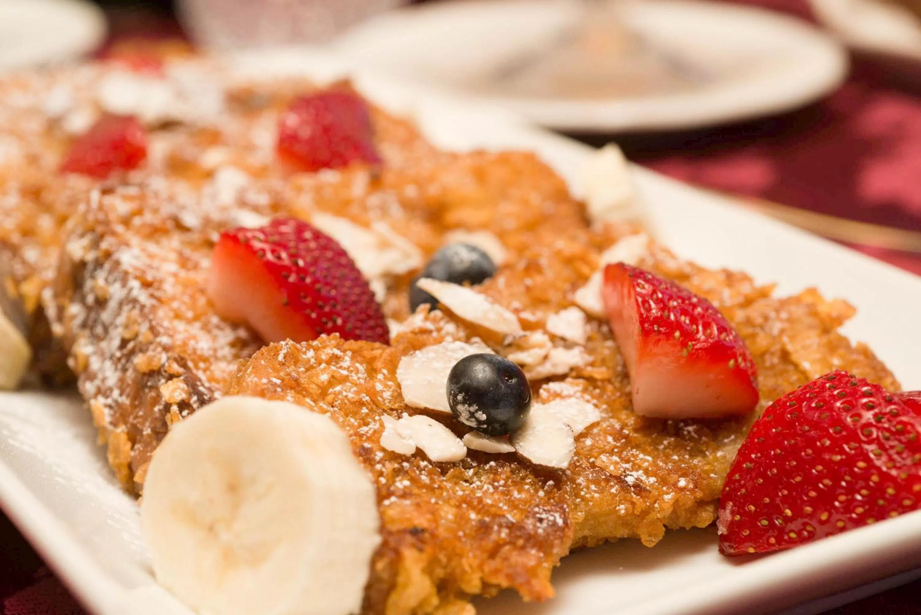 American breakfast in The St. Mary's Inn, Bed and Breakfast