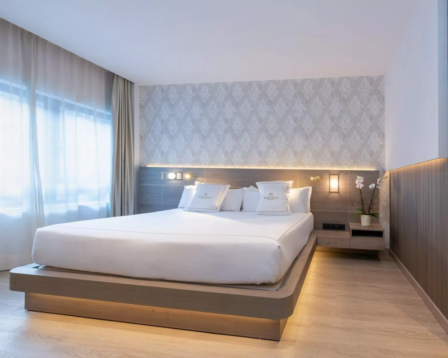 Bed in Grand Plaza Hotel & Wellness