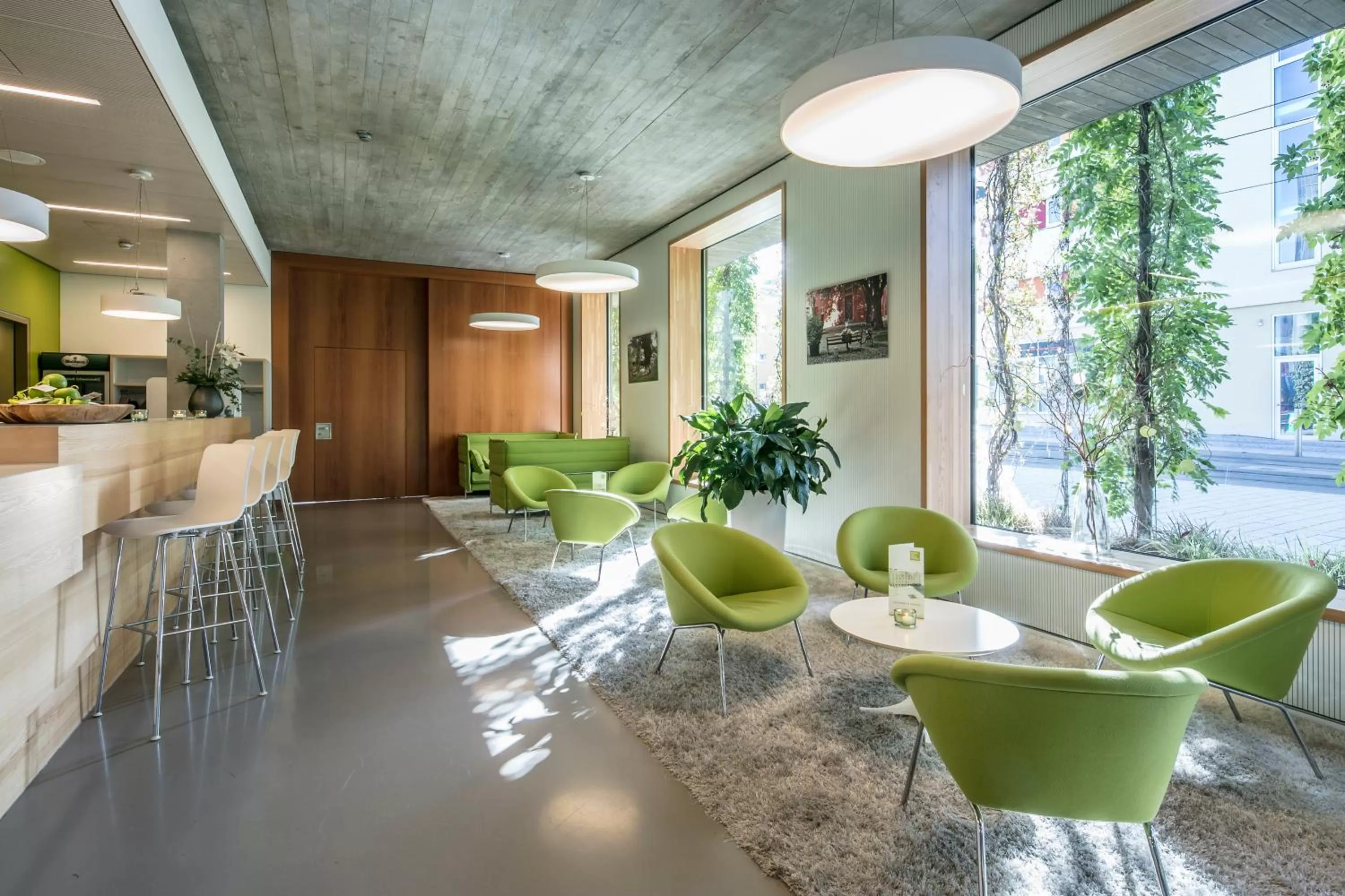 Lounge or bar in Green City Hotel Vauban