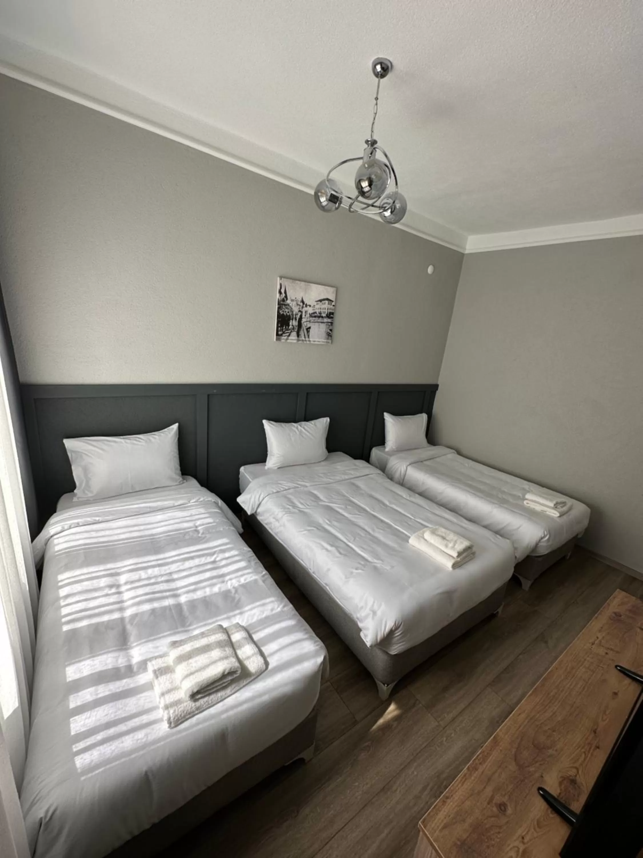 Bed in DERİN BUTİK HOTEL