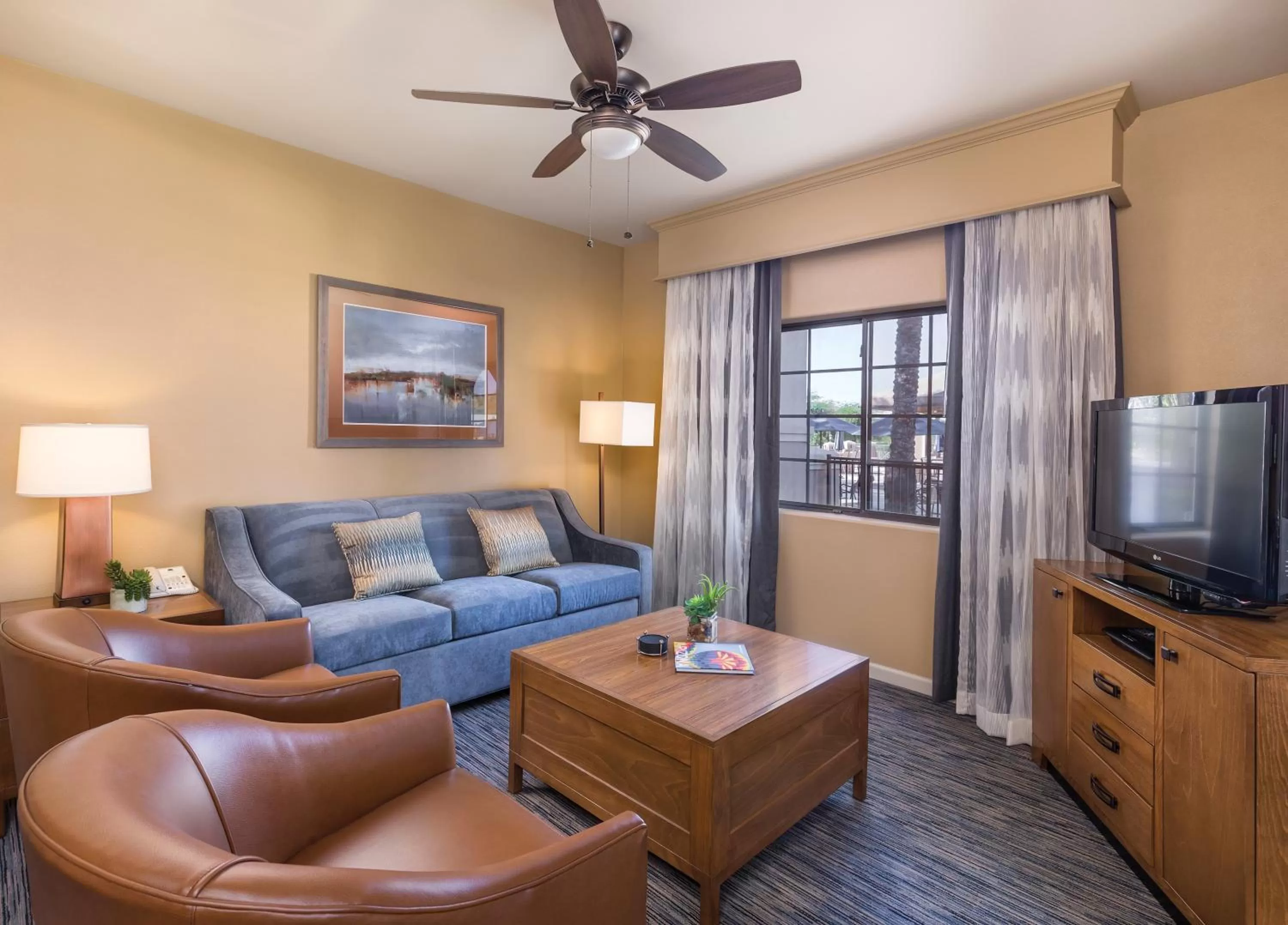 Living room in The Legacy Golf Resort