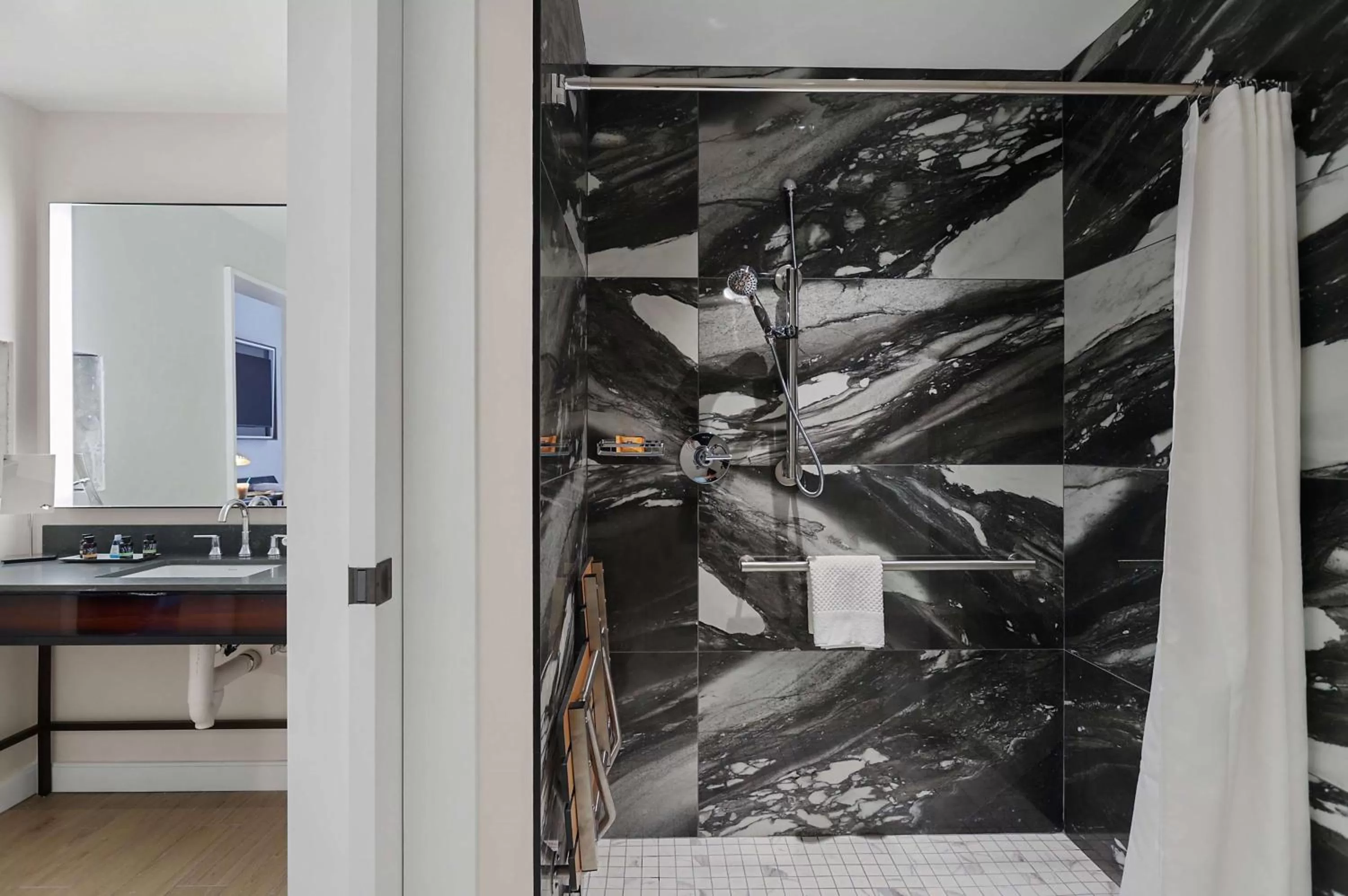 Bathroom in Canopy By Hilton Memphis Downtown