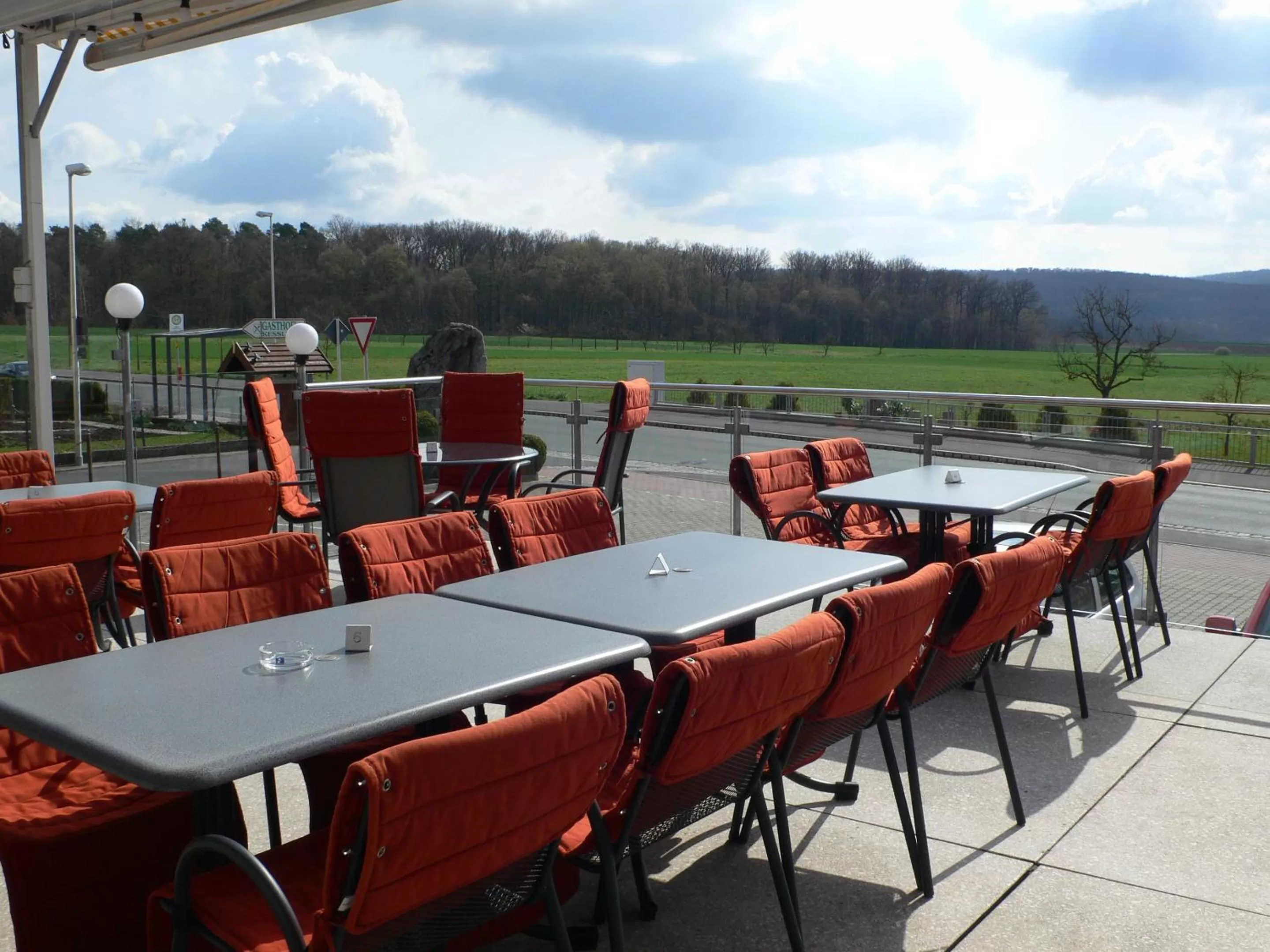 Patio in Gasthof Kessler