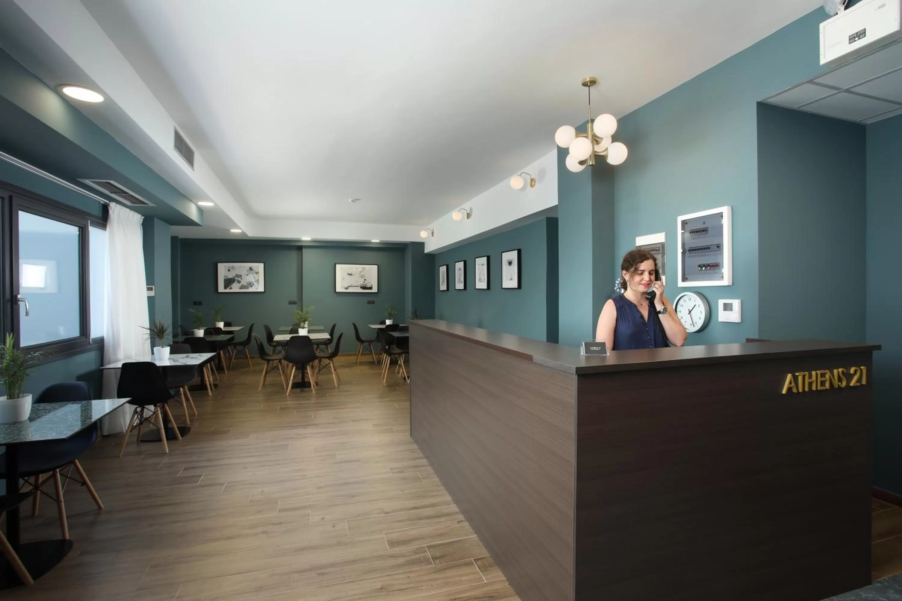 Communal lounge/ TV room in Athens21