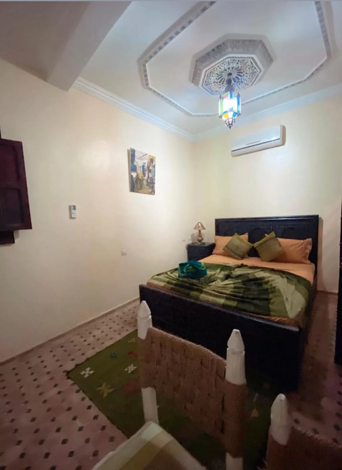 Bed in Riad Salma de Groot