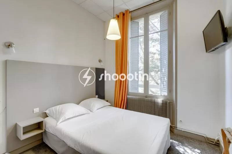 Bed in Hotel d'Angleterre