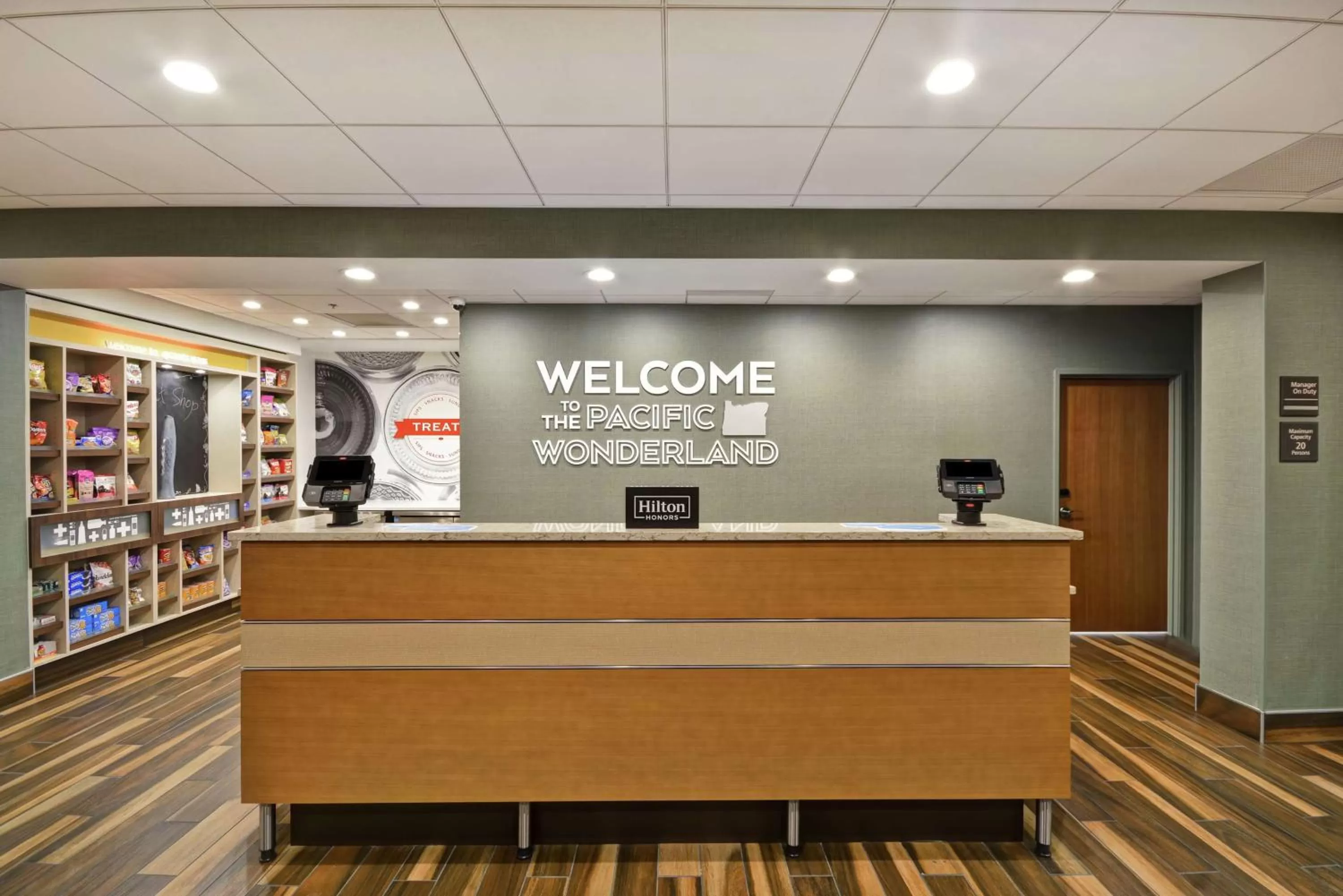 Lobby or reception in Hampton Inn & Suites Grants Pass