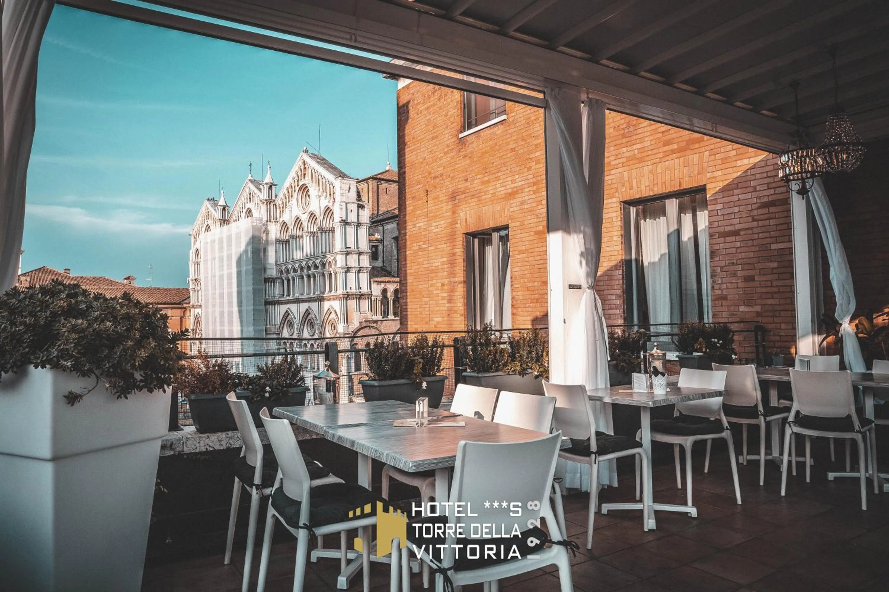 Balcony/Terrace in Panoramic Rooms Torre della Vittoria
