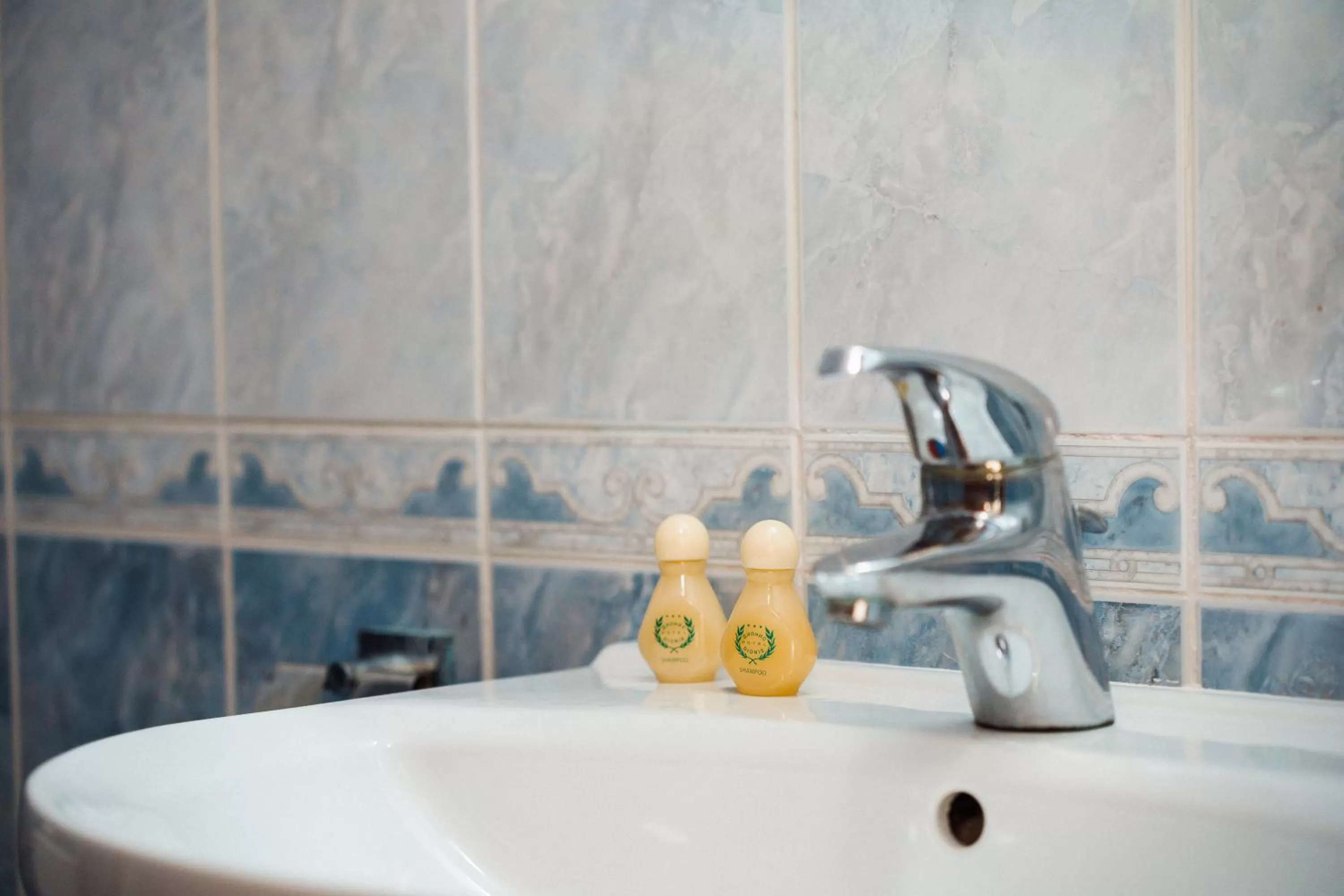 Bathroom in Dionis Hotel