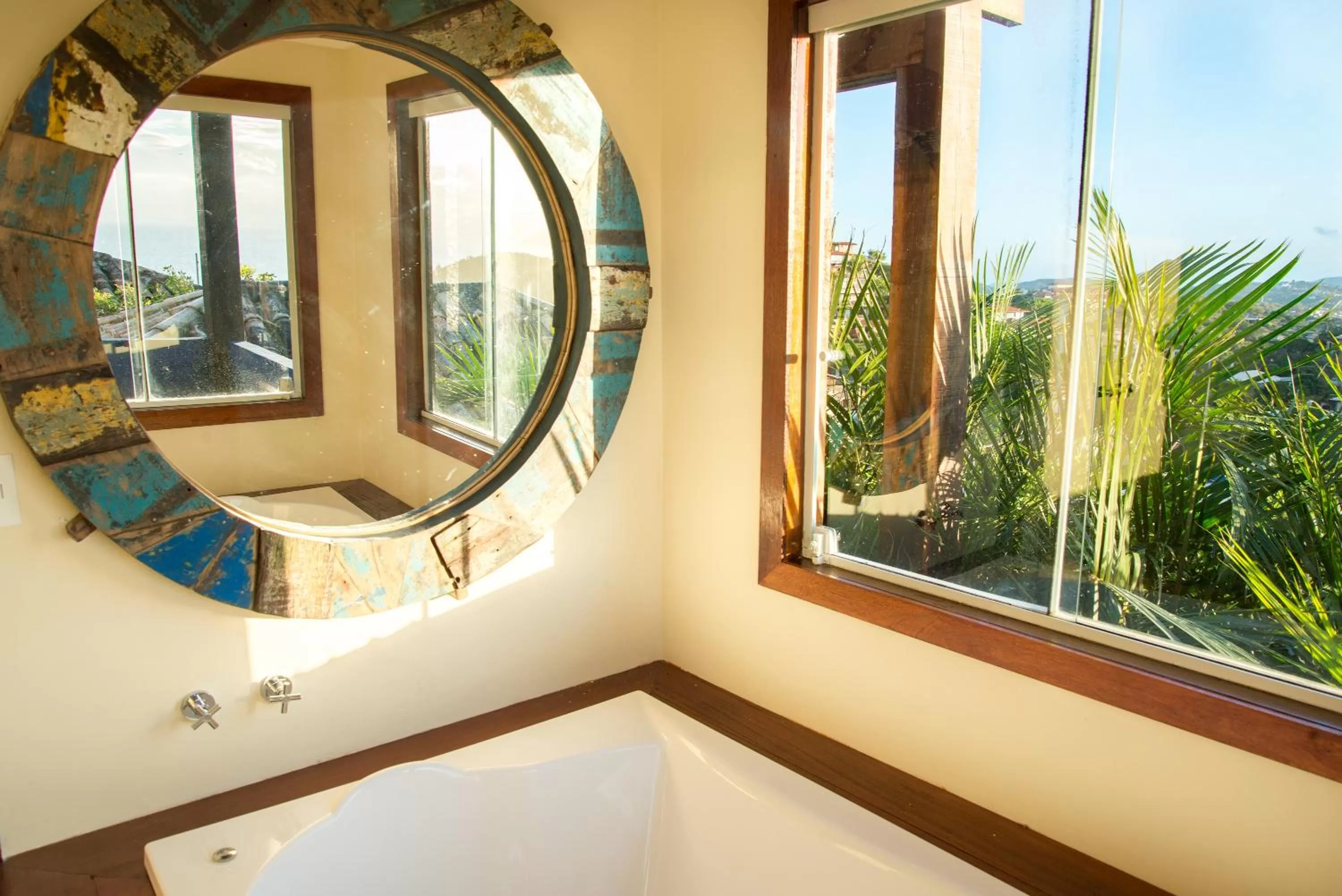 Bathroom in Pousada La Dolce Vita