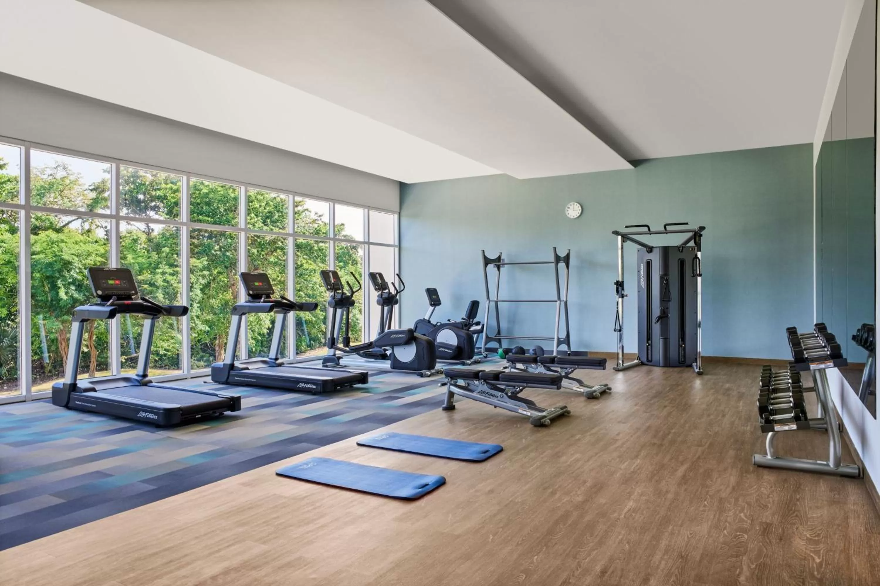 Fitness centre/facilities in Residence Inn by Marriott Playa del Carmen