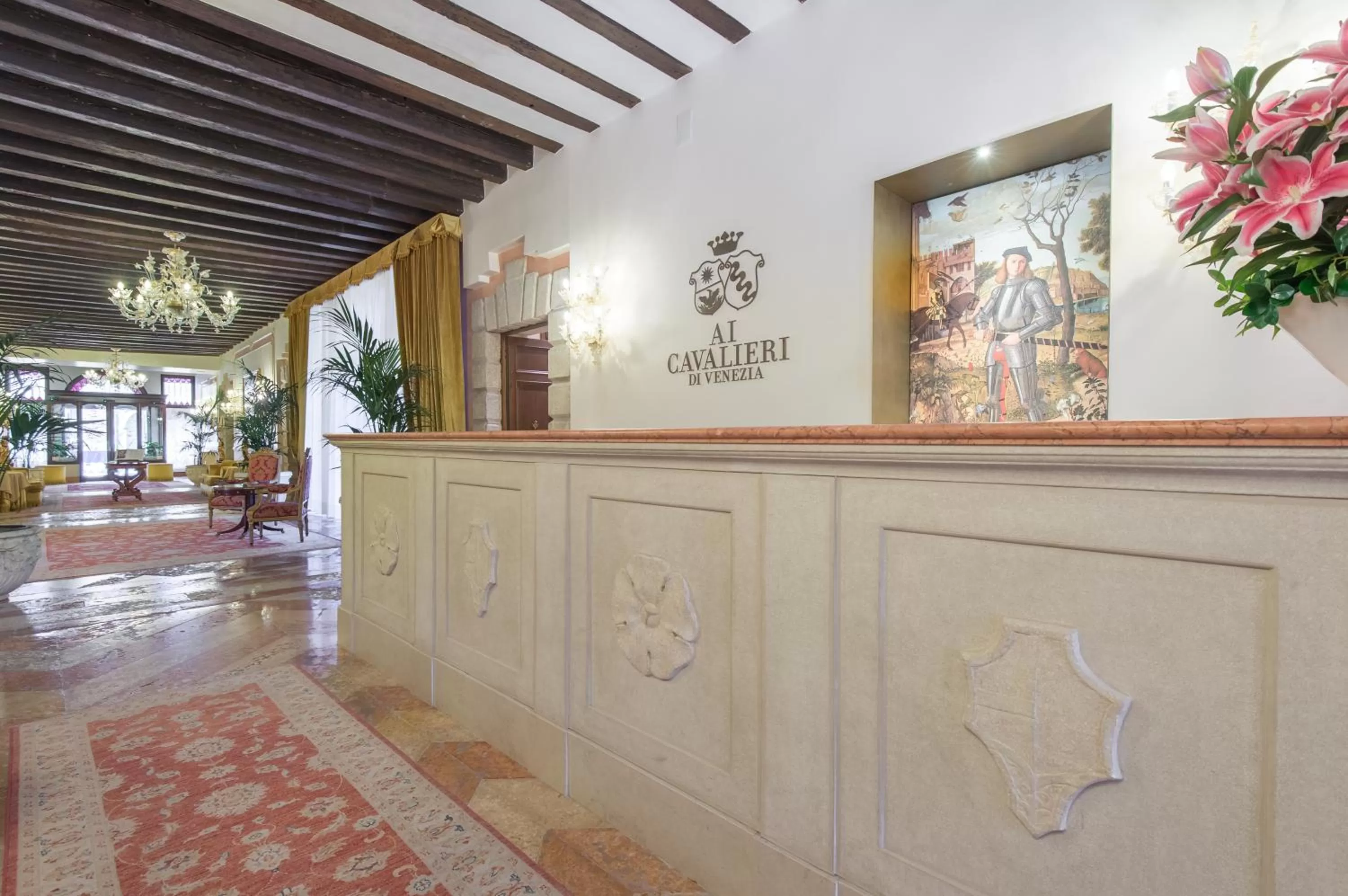 Lobby or reception in Hotel Ai Cavalieri di Venezia