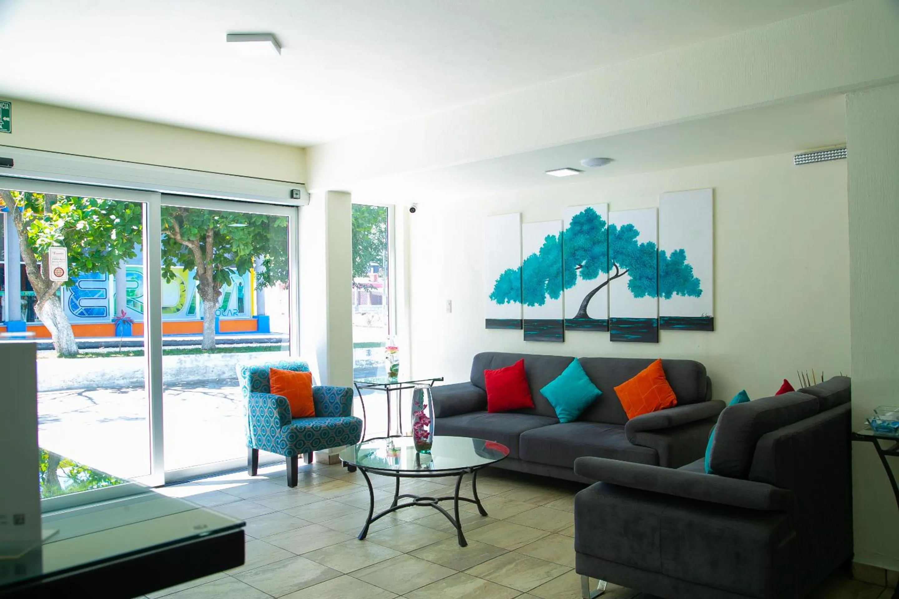 Lobby or reception in Relax Inn Suites