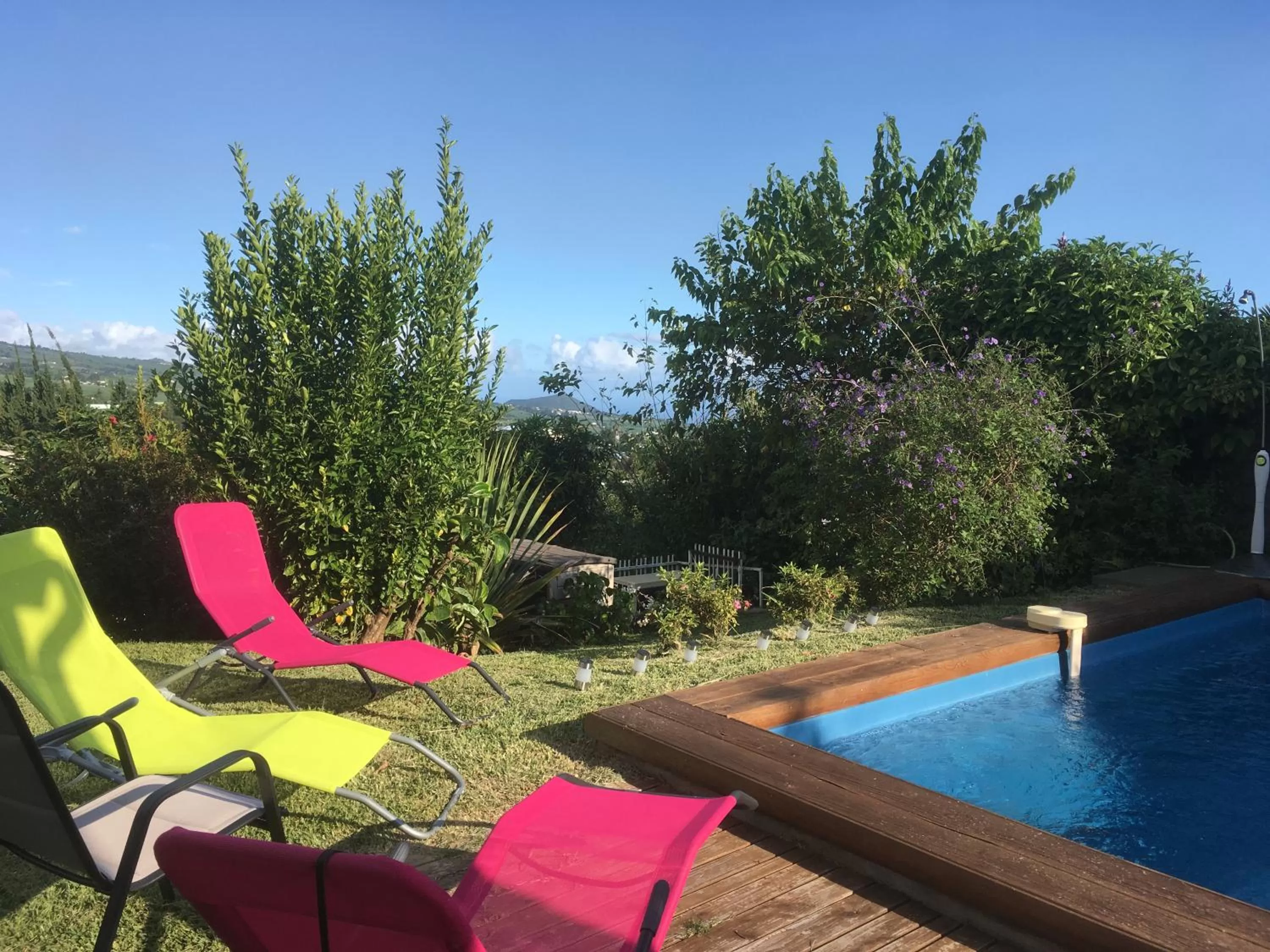 Pool view, Swimming Pool in Caloupilé