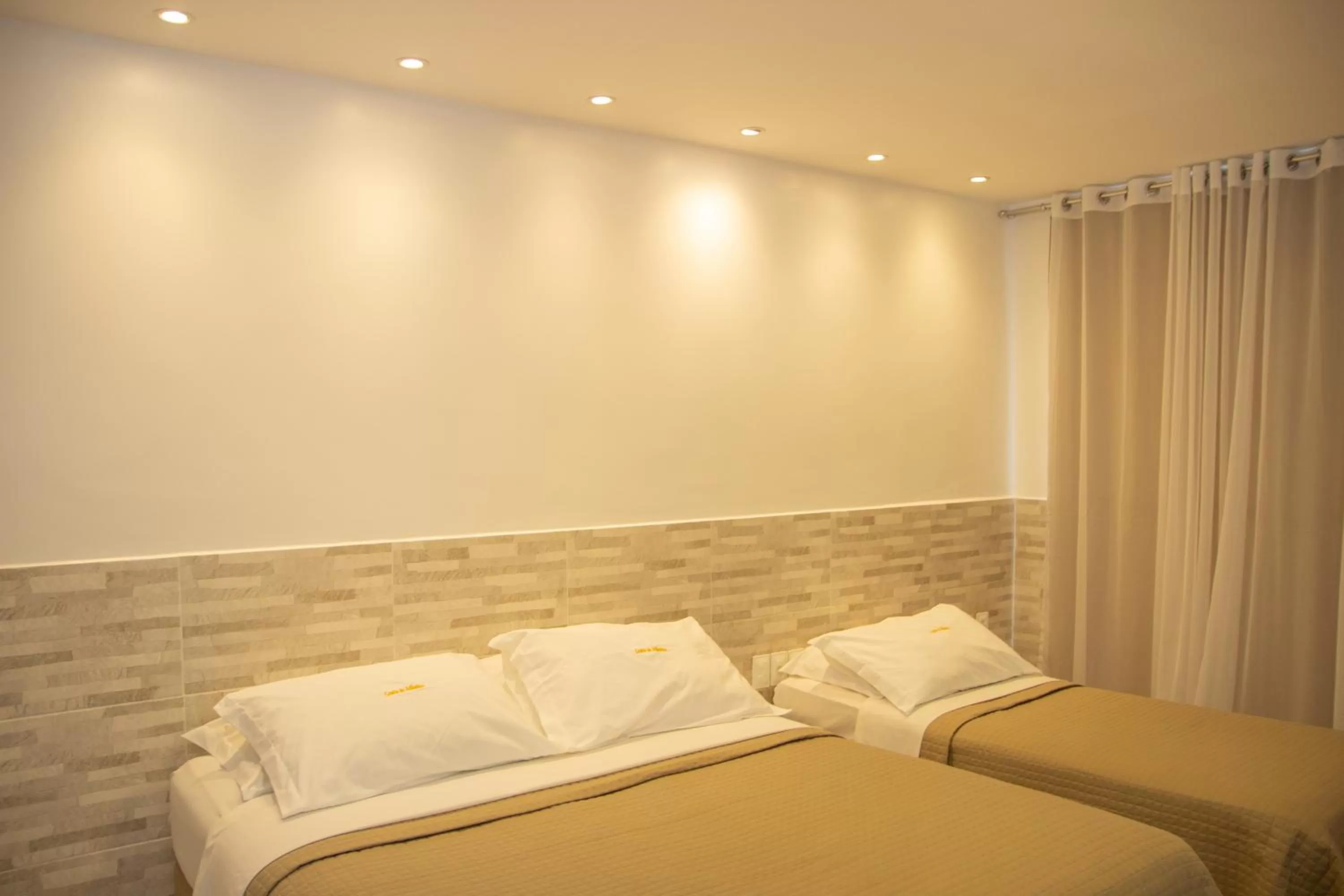 Bed in Hotel Costa do Atlântico